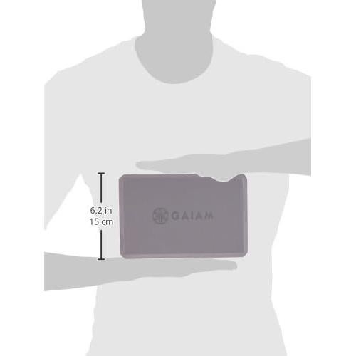 Bloques de Yoga Gaiam - Espuma EVA Antideslizante - Paquete de 12