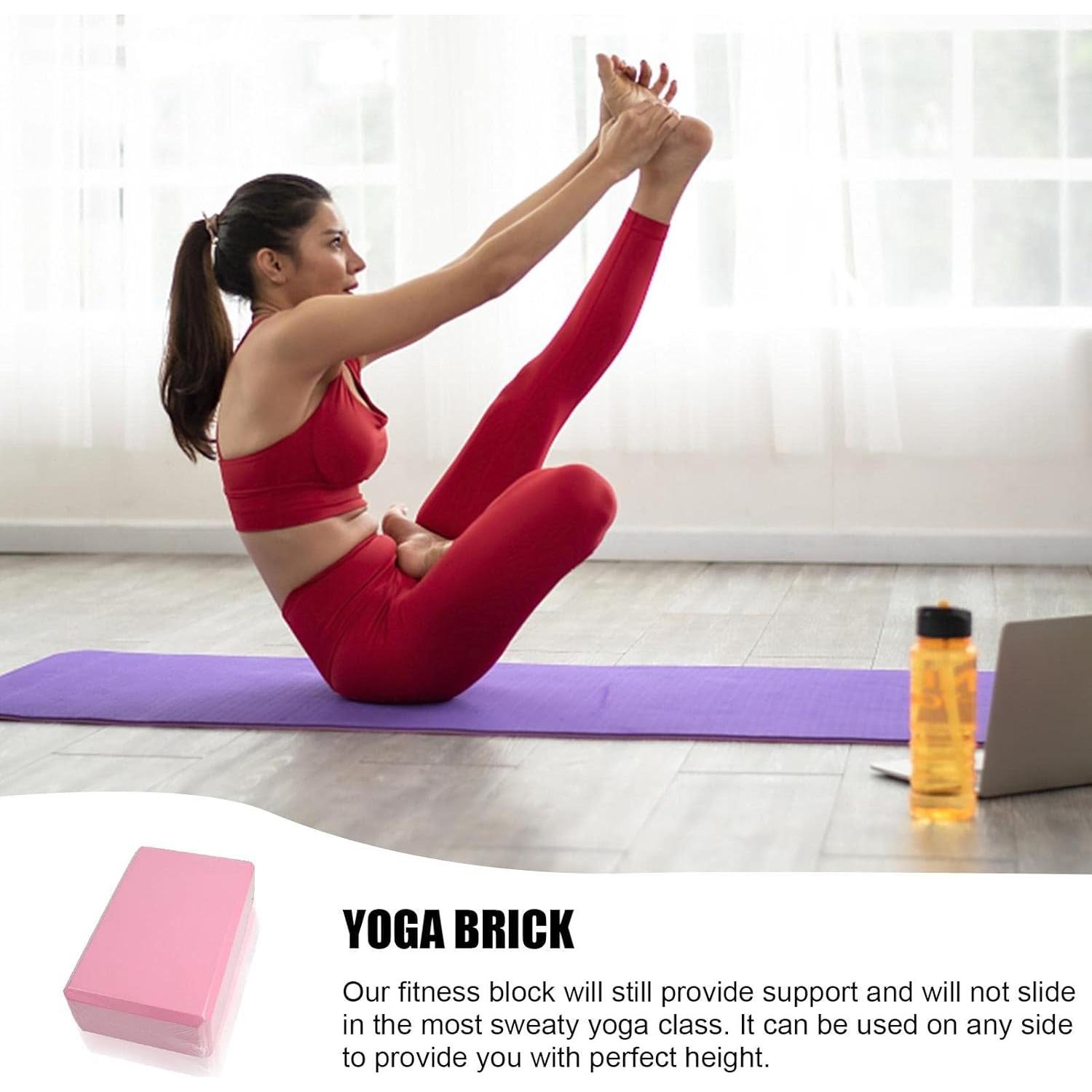 Bloques de Yoga EVA Premium RIPTEADRY 23x15x7.5cm Antideslizantes