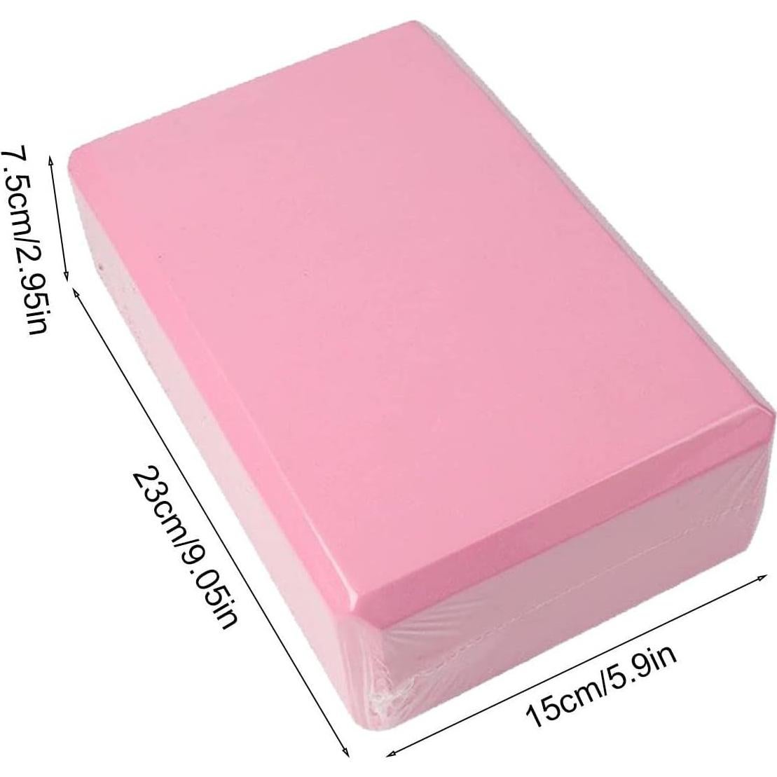 Bloques de Yoga EVA Premium RIPTEADRY 23x15x7.5cm Antideslizantes