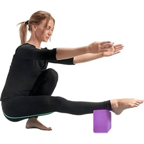 Bloques de Yoga DreamHigh EVA 2 Piezas Rosa 23x15x8 cm