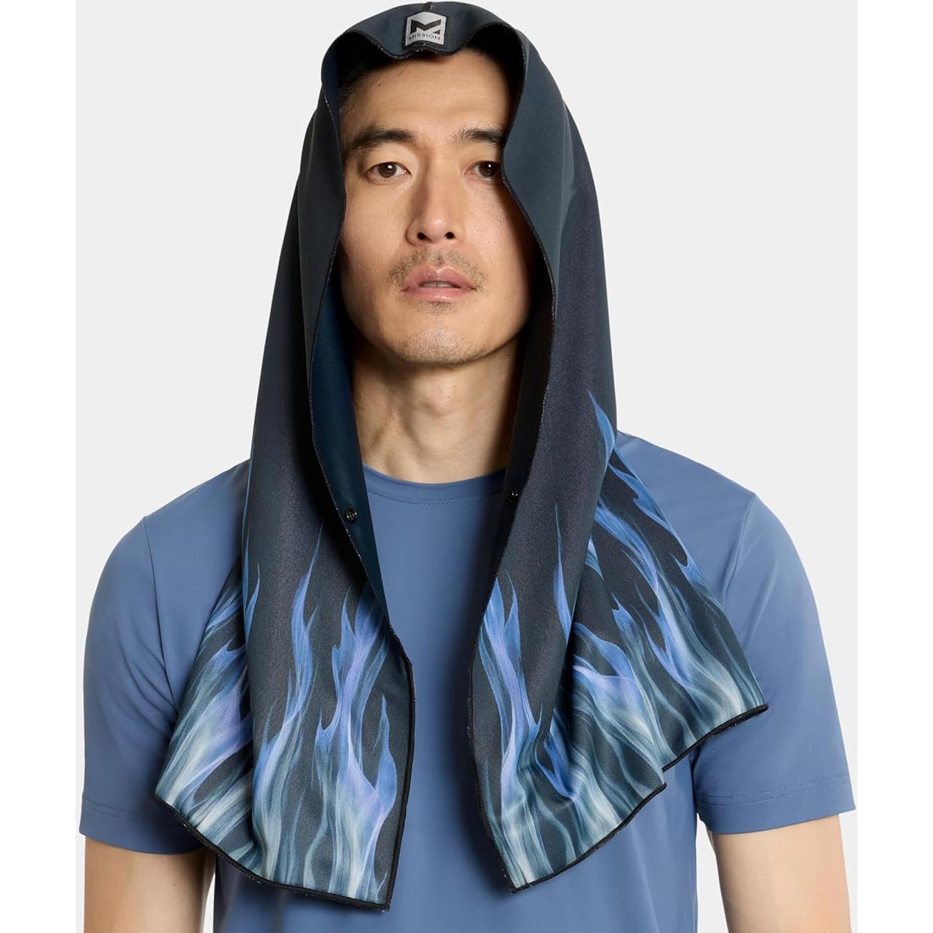 Toalla de Enfriamiento MANTENIMIENTO Max Plus con Capucha UPF 50