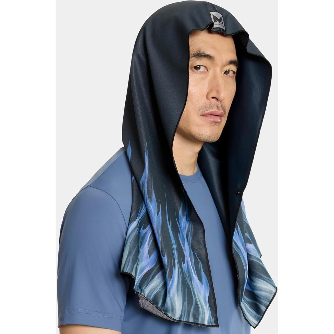 Toalla de Enfriamiento MANTENIMIENTO Max Plus con Capucha UPF 50