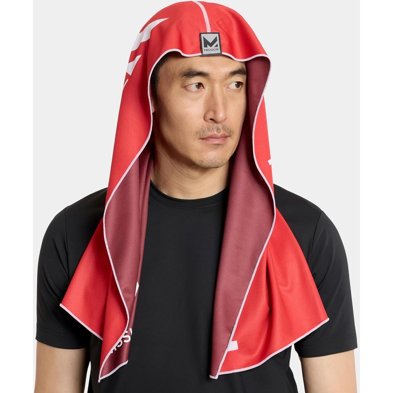 Toalla con Capucha Reversible MISION - Enfriamiento UPF 50