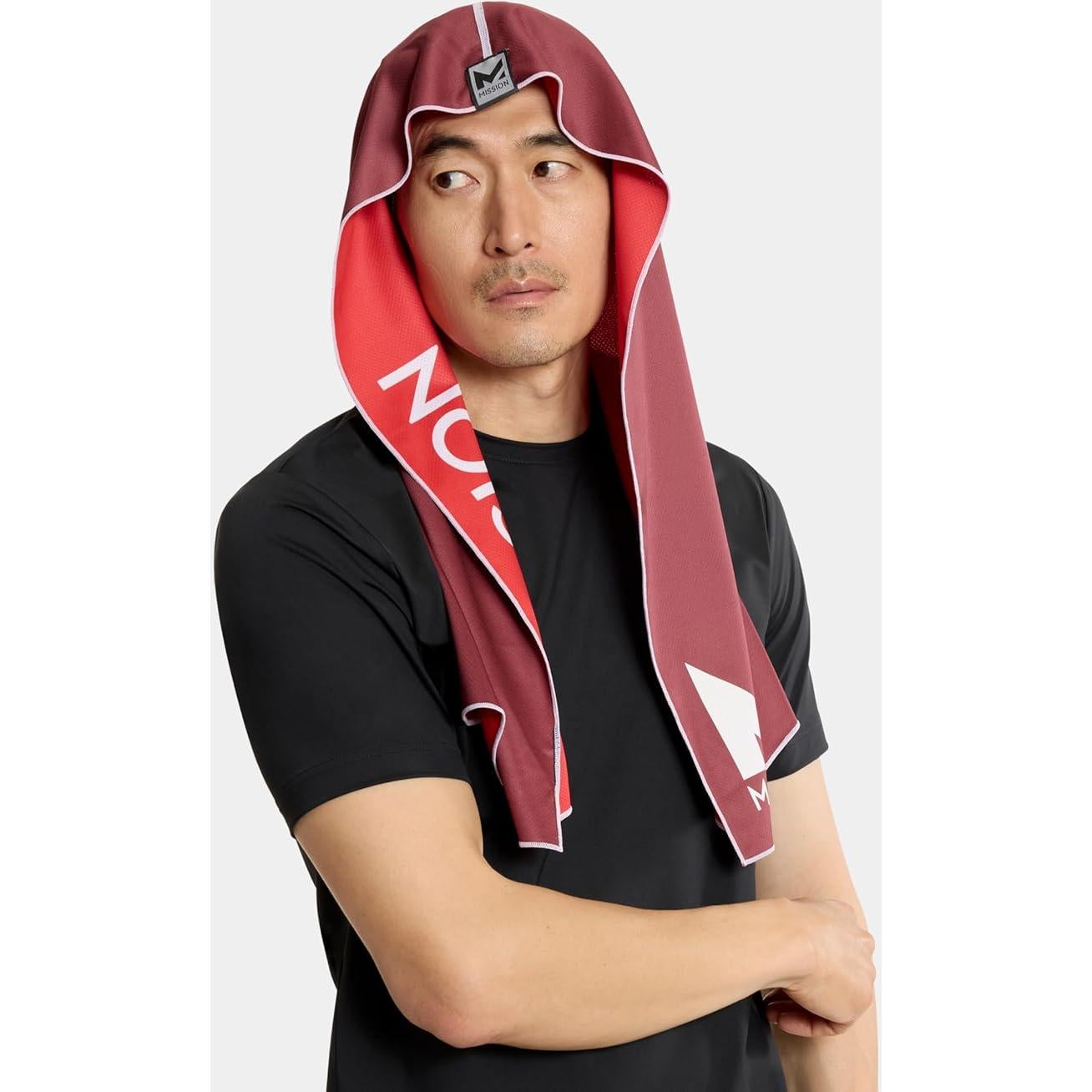 Toalla con Capucha Reversible MISION - Enfriamiento UPF 50