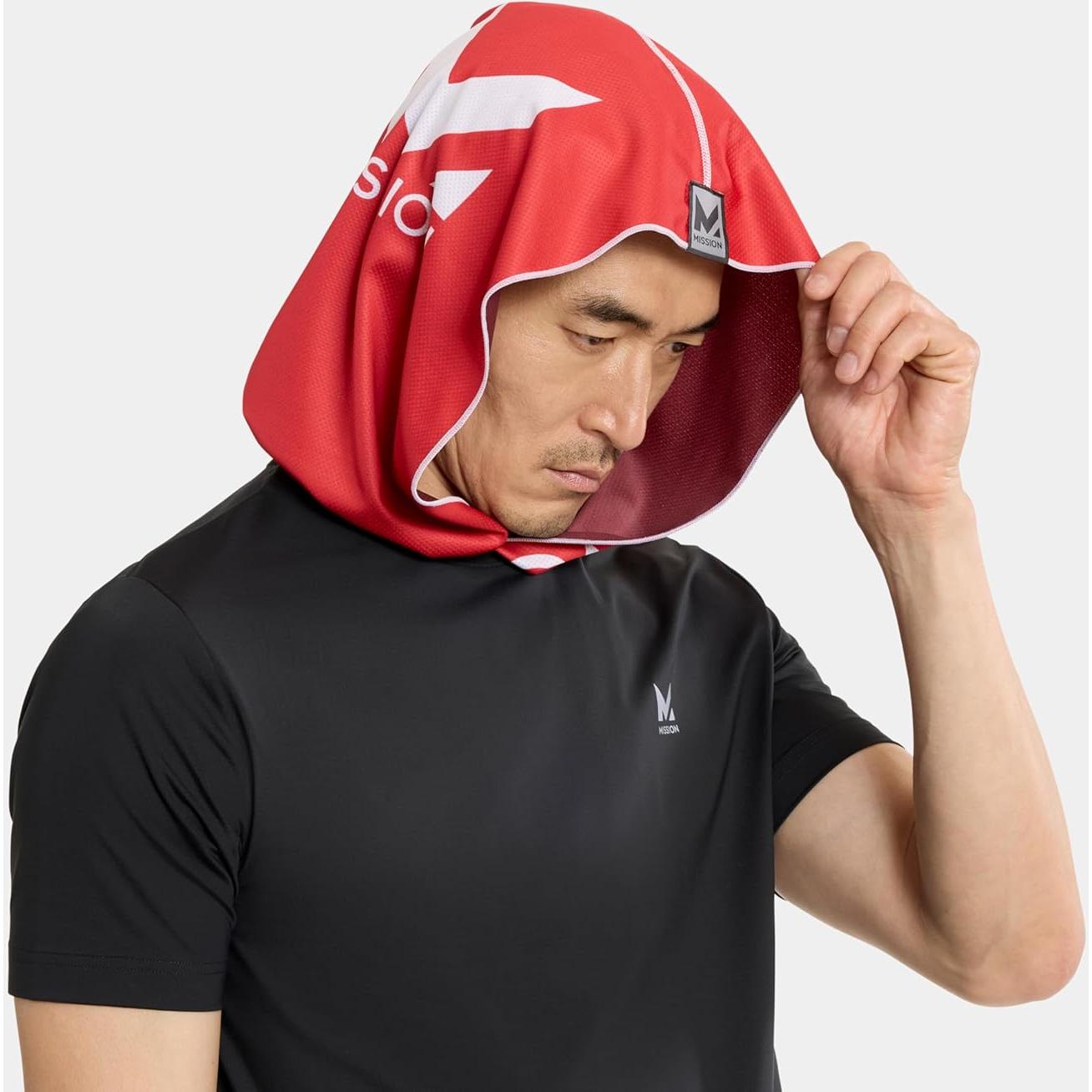 Toalla con Capucha Reversible MISION - Enfriamiento UPF 50