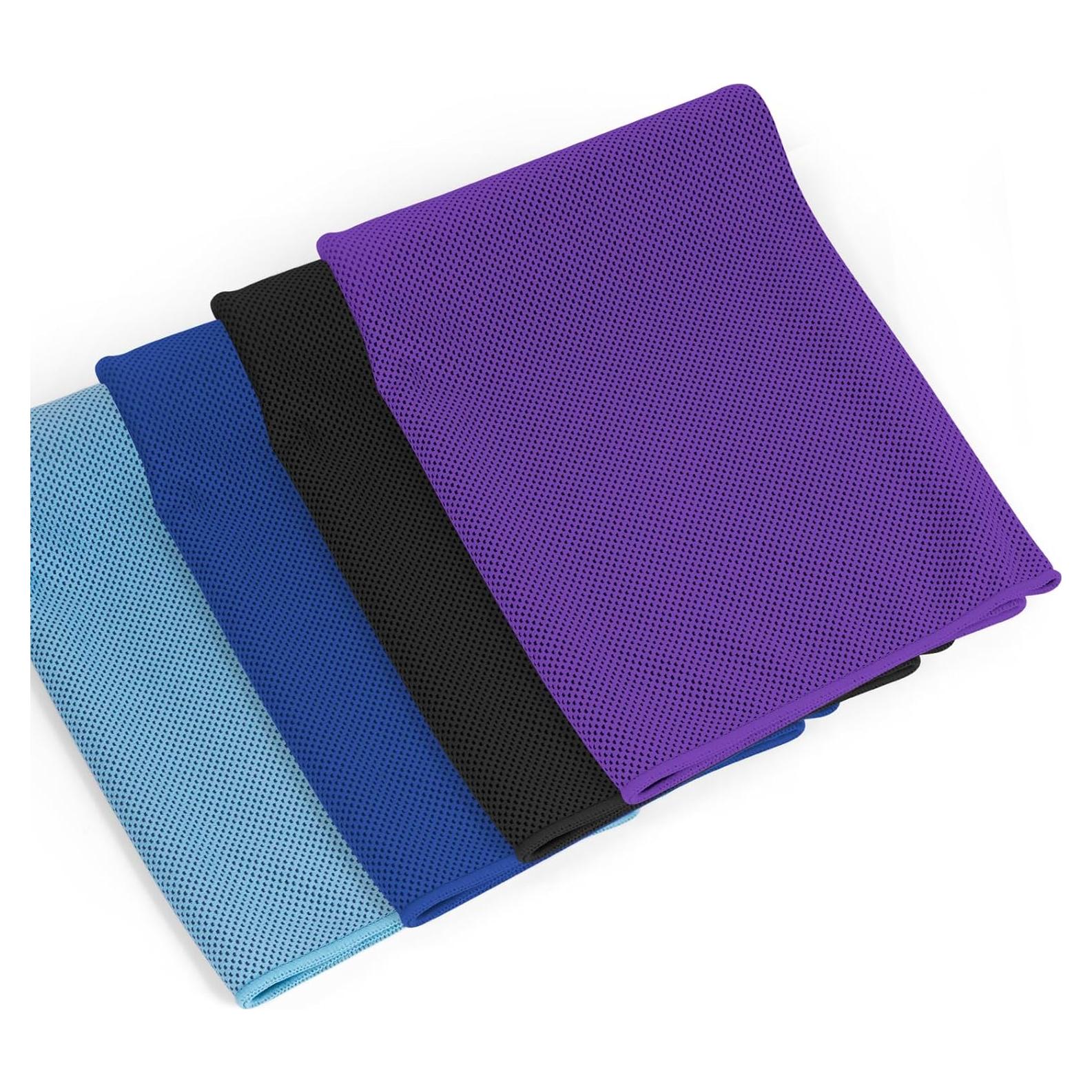 Paquete de 4 Toallas de Enfriamiento NUOYEE 101.6x30.5cm