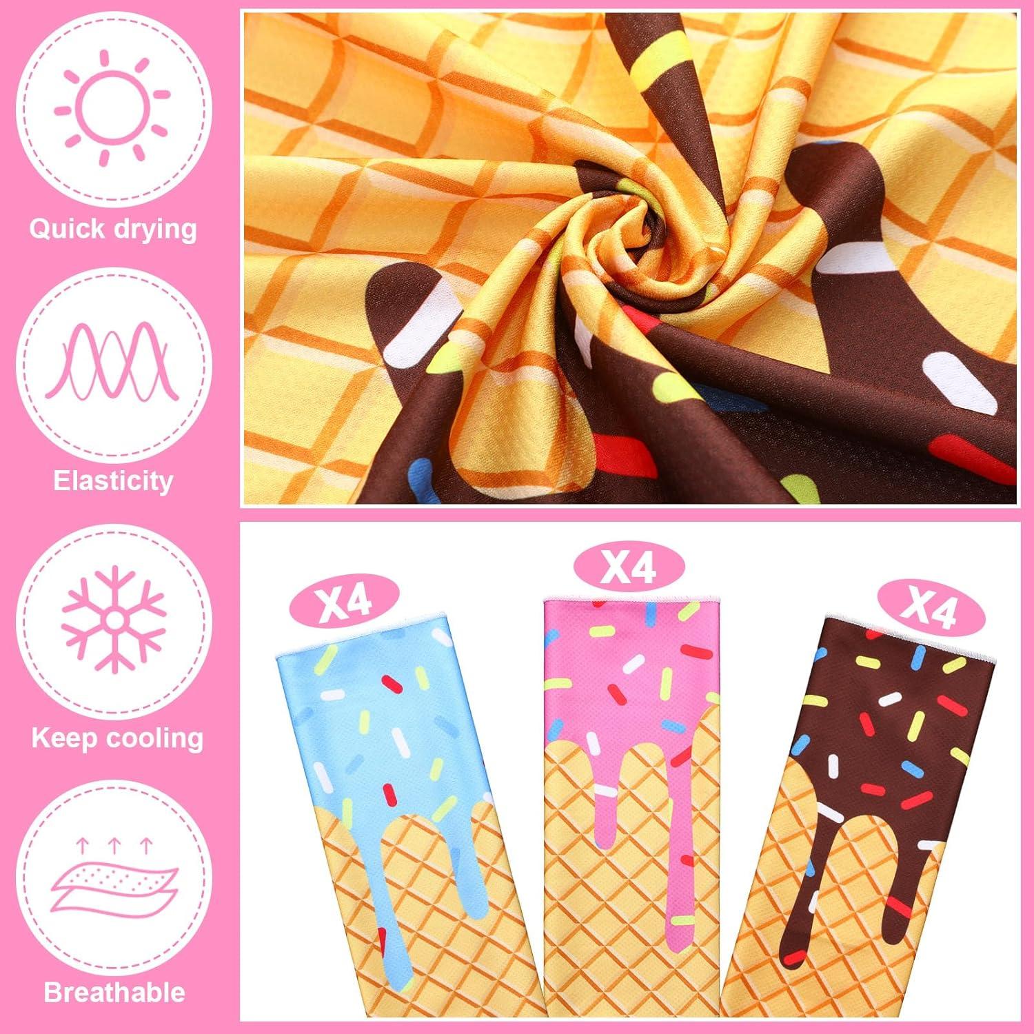 Toallas de Enfriamiento Breling 12 Pcs Microfibra 101.6x30.5cm