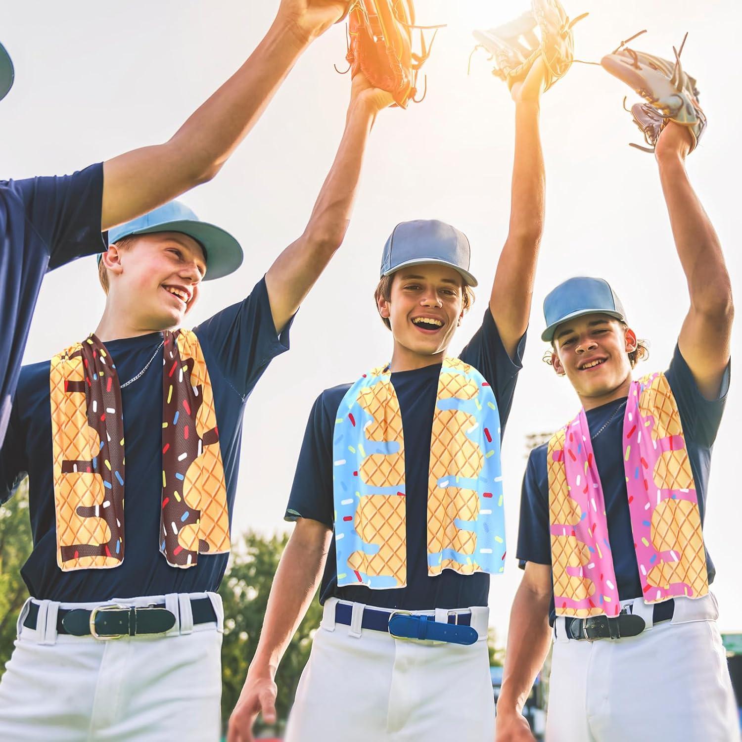 Toallas de Enfriamiento Breling 12 Pcs Microfibra 101.6x30.5cm