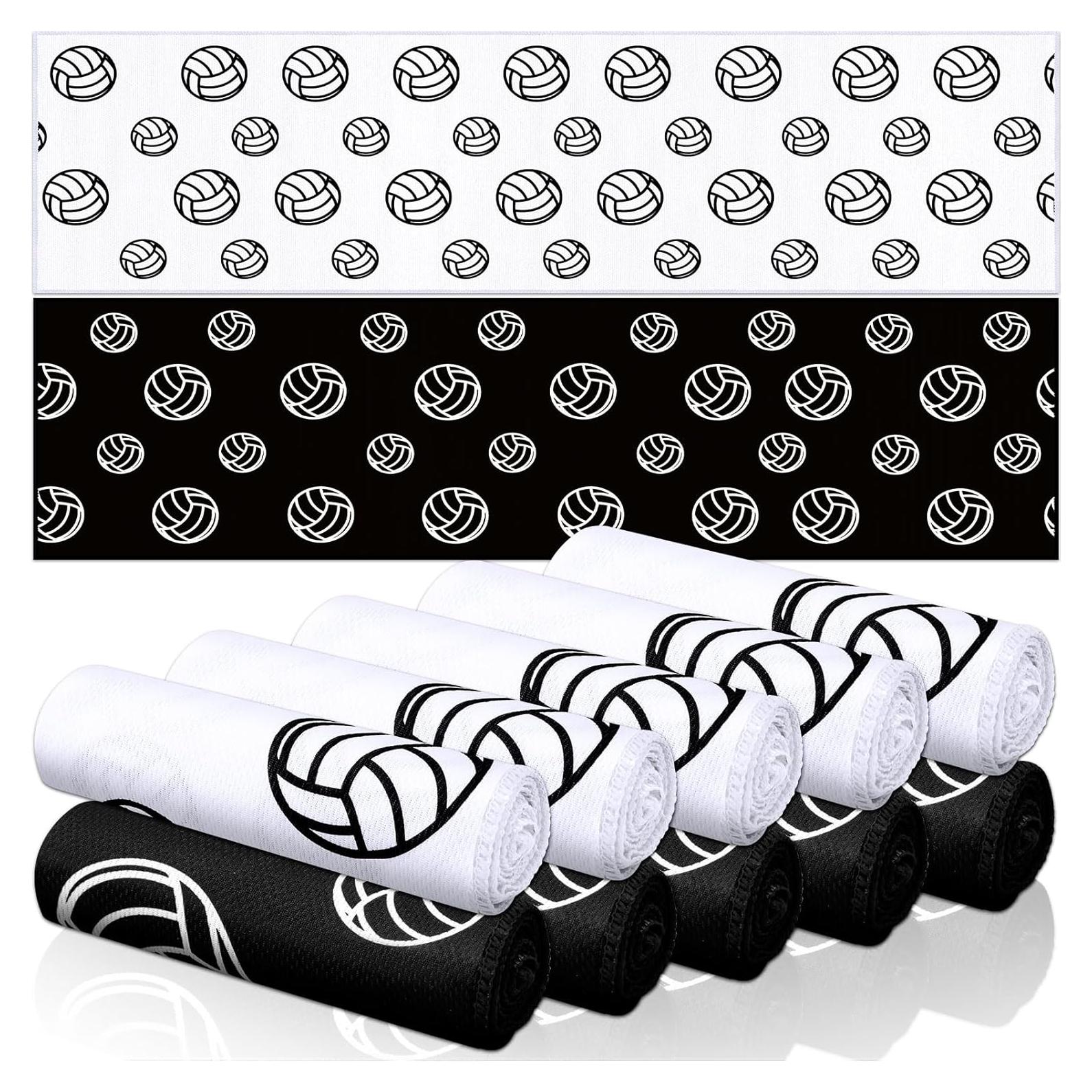 12 Toallas de Enfriamiento FuWeave Microfibra Voleibol 101.6x30.5cm