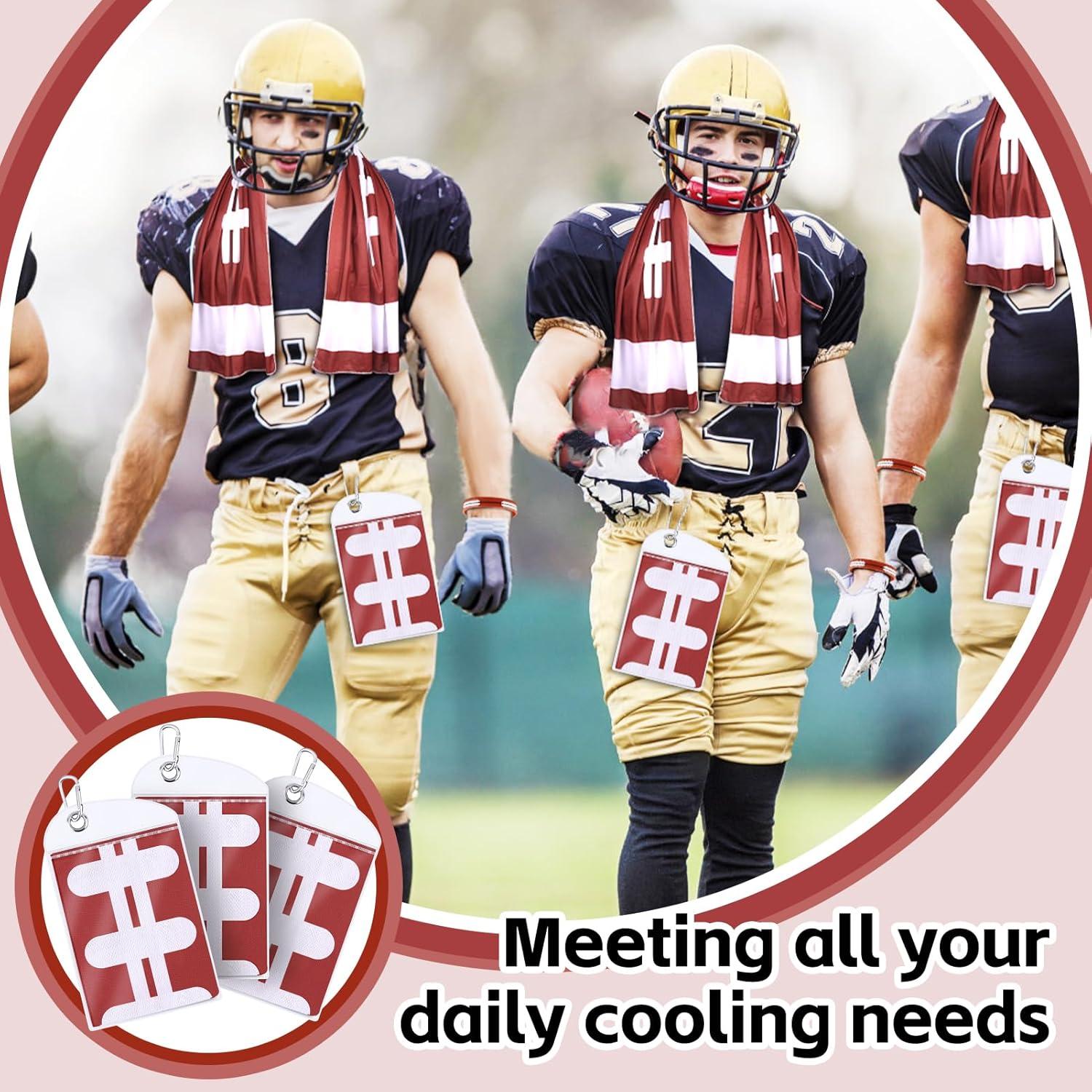 Paquete de 6 Toallas de Enfriamiento STORRVOL 99x30cm Fútbol