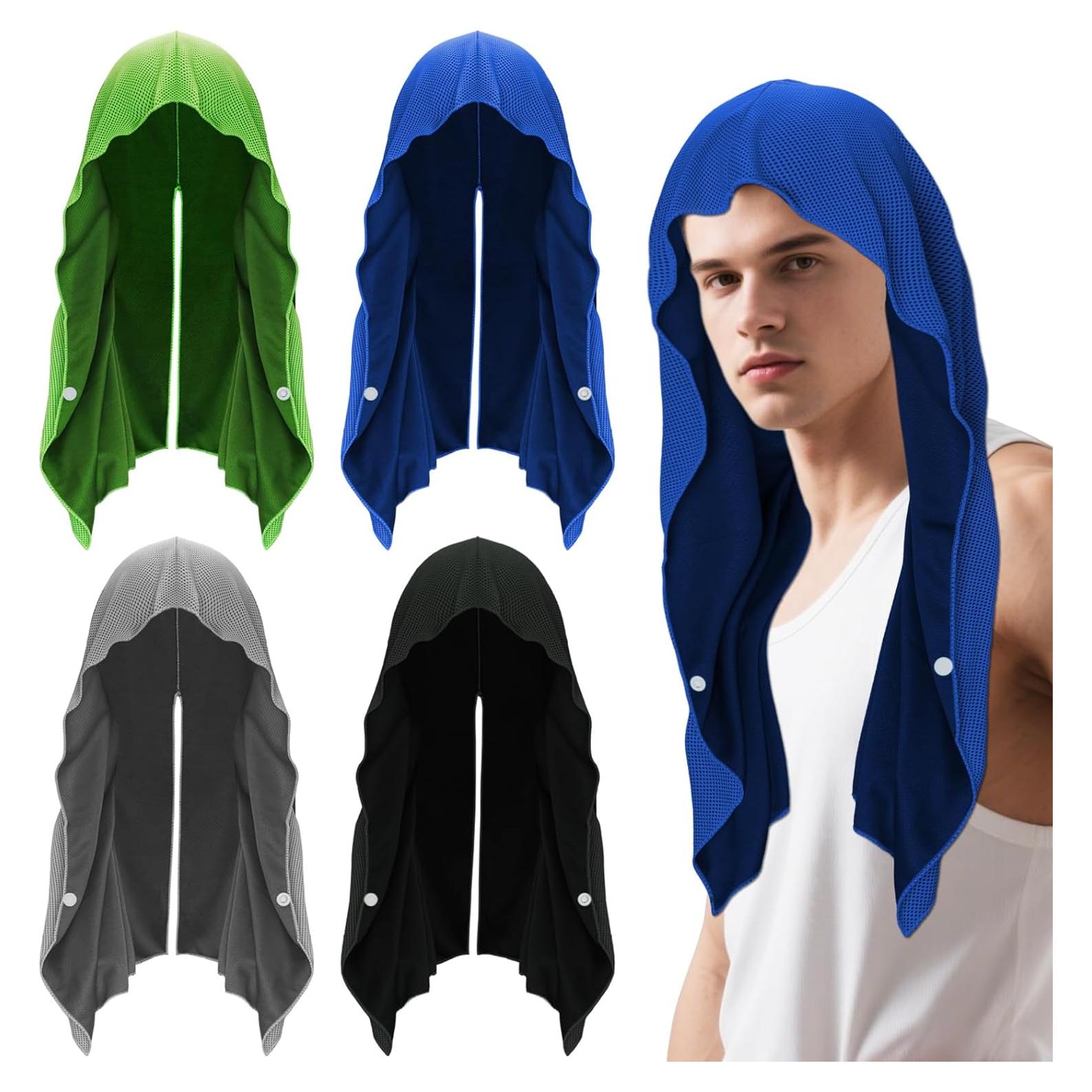 Paquete de 4 Toallas Refrigerantes Sdfvsdg 60x30cm Colores Variados