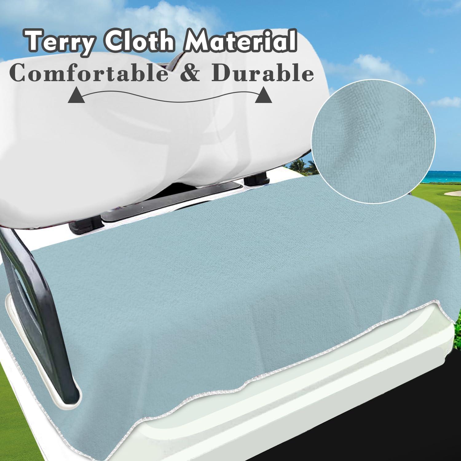 Funda de Asiento de Carrito de Golf YOKYHOM 130x79 cm Microfibra