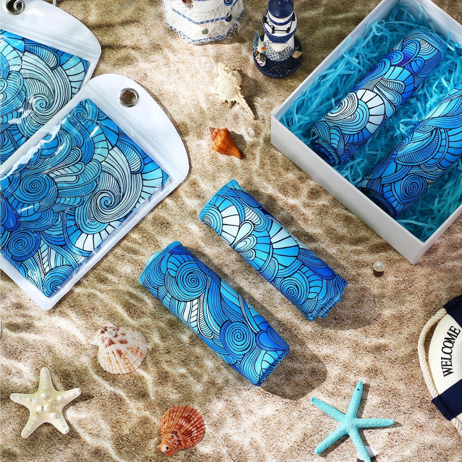 Toallas de Enfriamiento Frienda 6 Pcs Microfibra 101.6x30.5cm