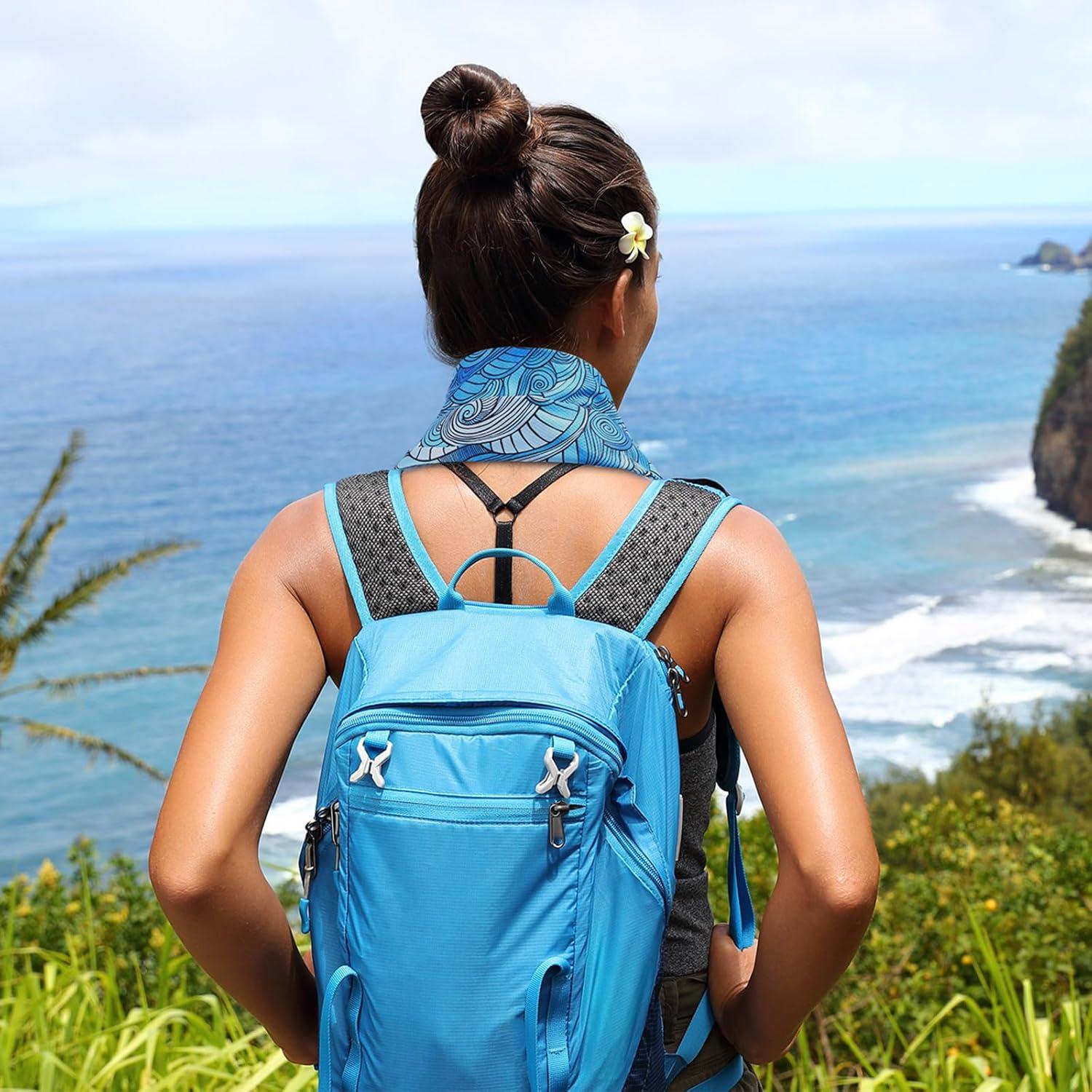 Toallas de Enfriamiento Frienda 6 Pcs Microfibra 101.6x30.5cm