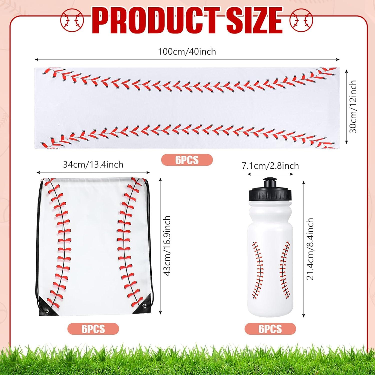 Kit de Enfriamiento Deportivo Jingmore 18 Pcs Béisbol
