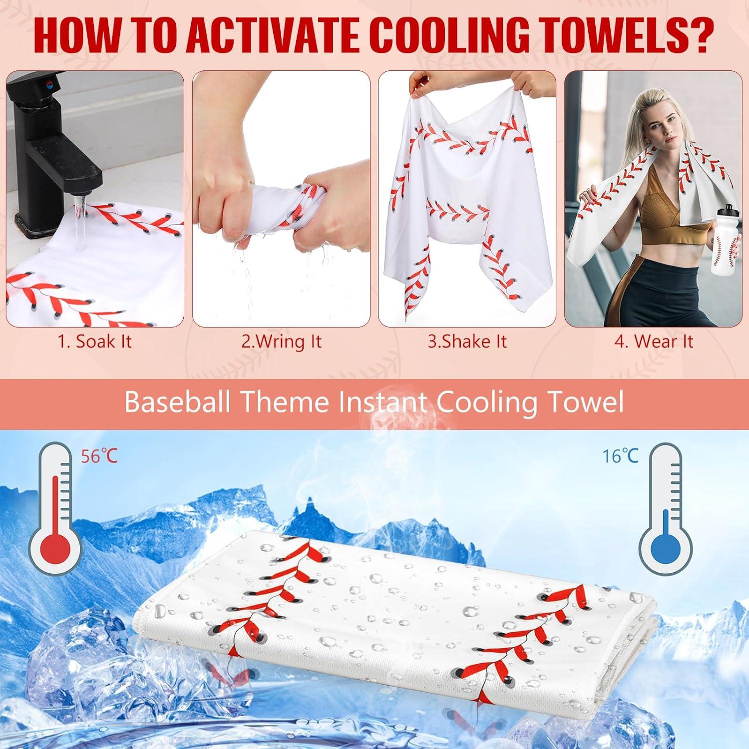 Kit de Enfriamiento Deportivo Jingmore 18 Pcs Béisbol