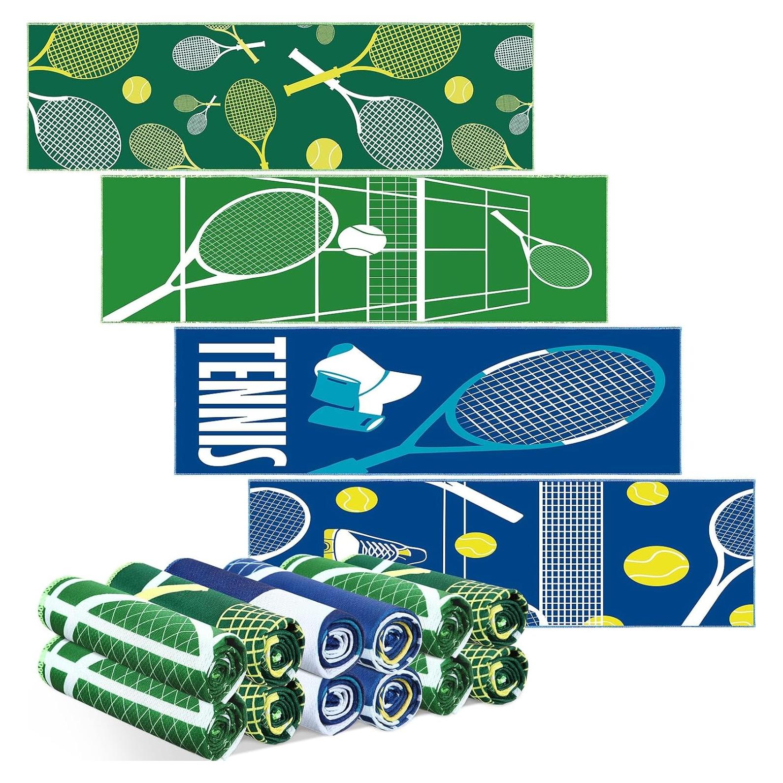 Toallas Enfriadoras de Microfibra HunnmingRe 12 Piezas 101.6x30.5cm