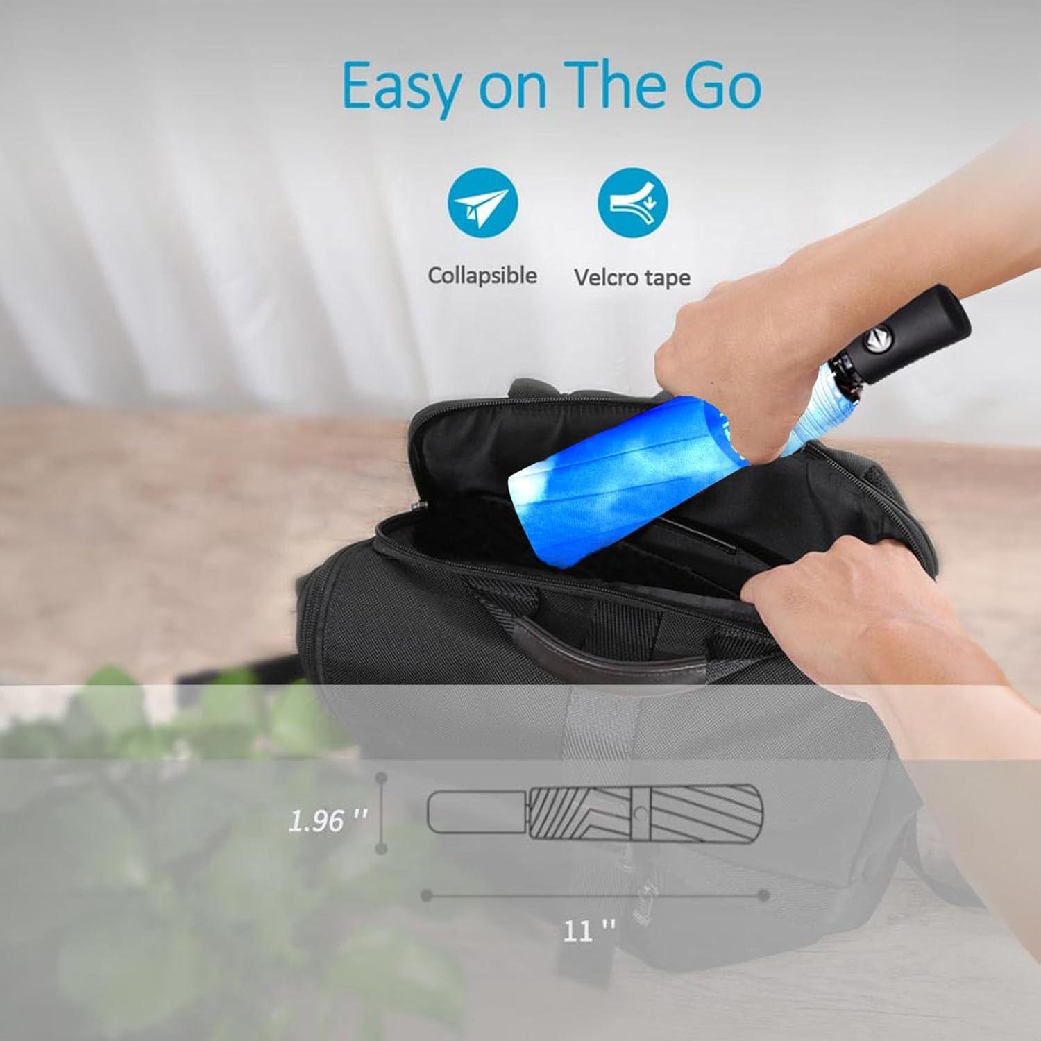 Paraguas Compacto Automático MRTLLOA 42 cm Impermeable