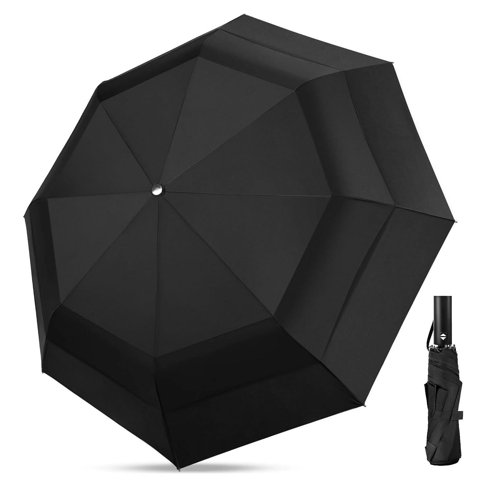 Paraguas de Golf ECOBRELLA 137 cm Doble Capa Impermeable