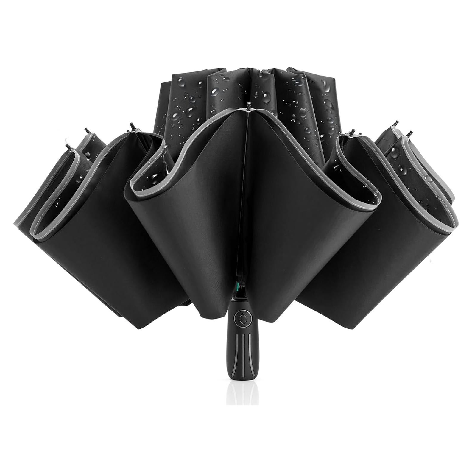 Paraguas Invertido G4Free 54" Doble Capa Automático a Prueba de Viento