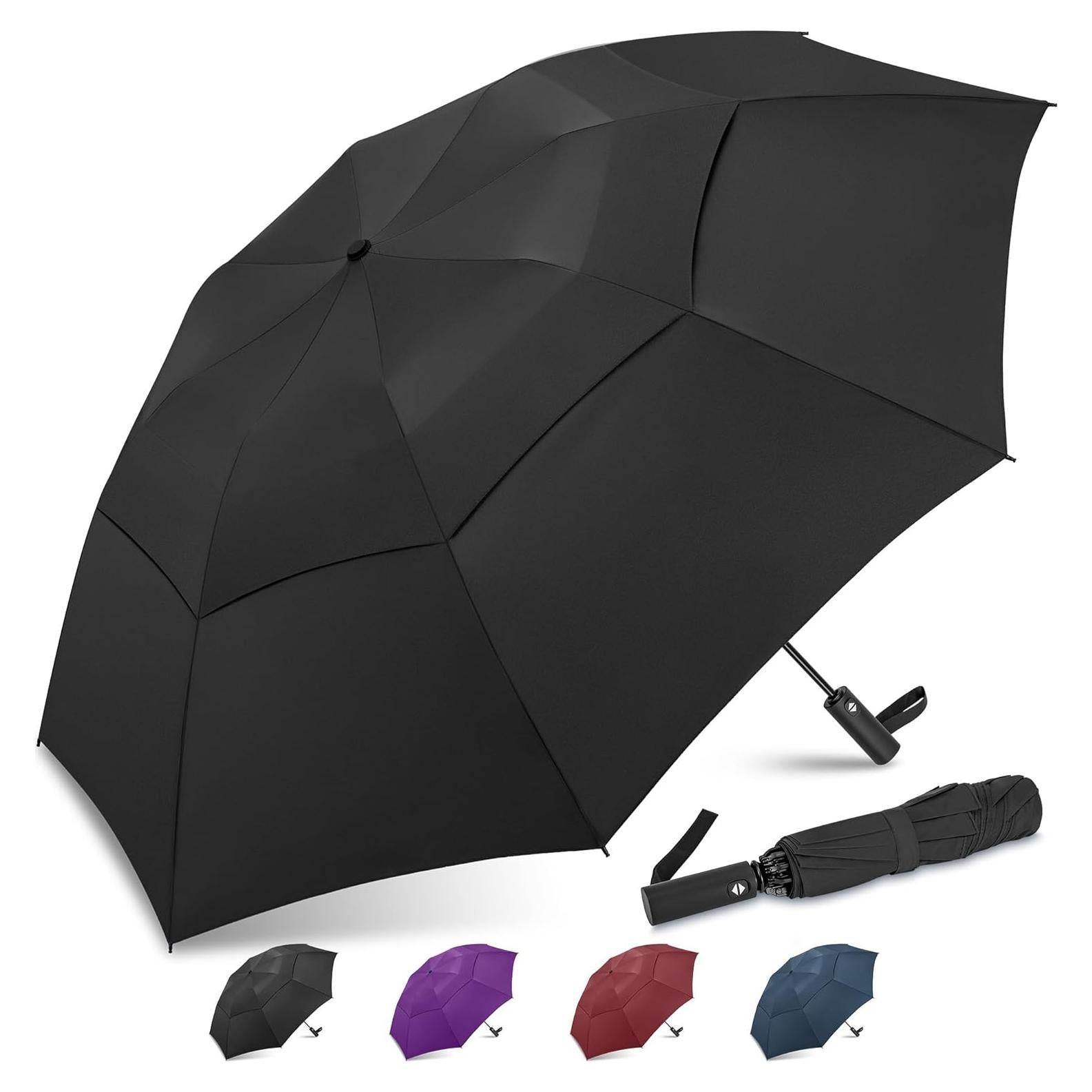 Paraguas de Golf ZOMAKE 54 cm Compacto Automático Impermeable