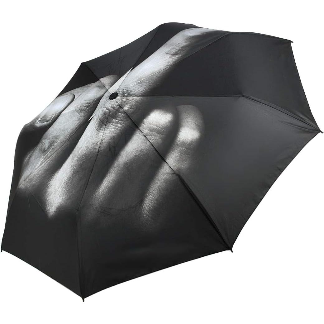 Paraguas Plegable Divertido Dedo Medio DS. ESTILO DISTINTIVO