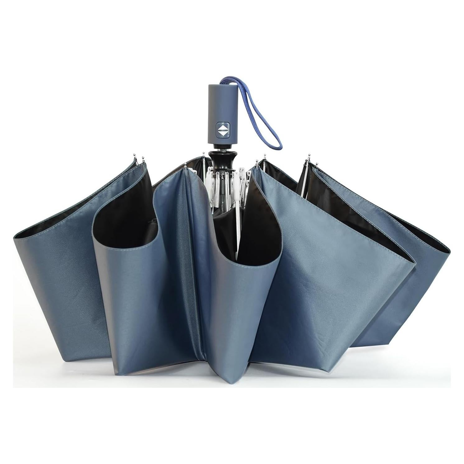 Paraguas Automático Compacto SY COMPACT 96.5 cm Azul