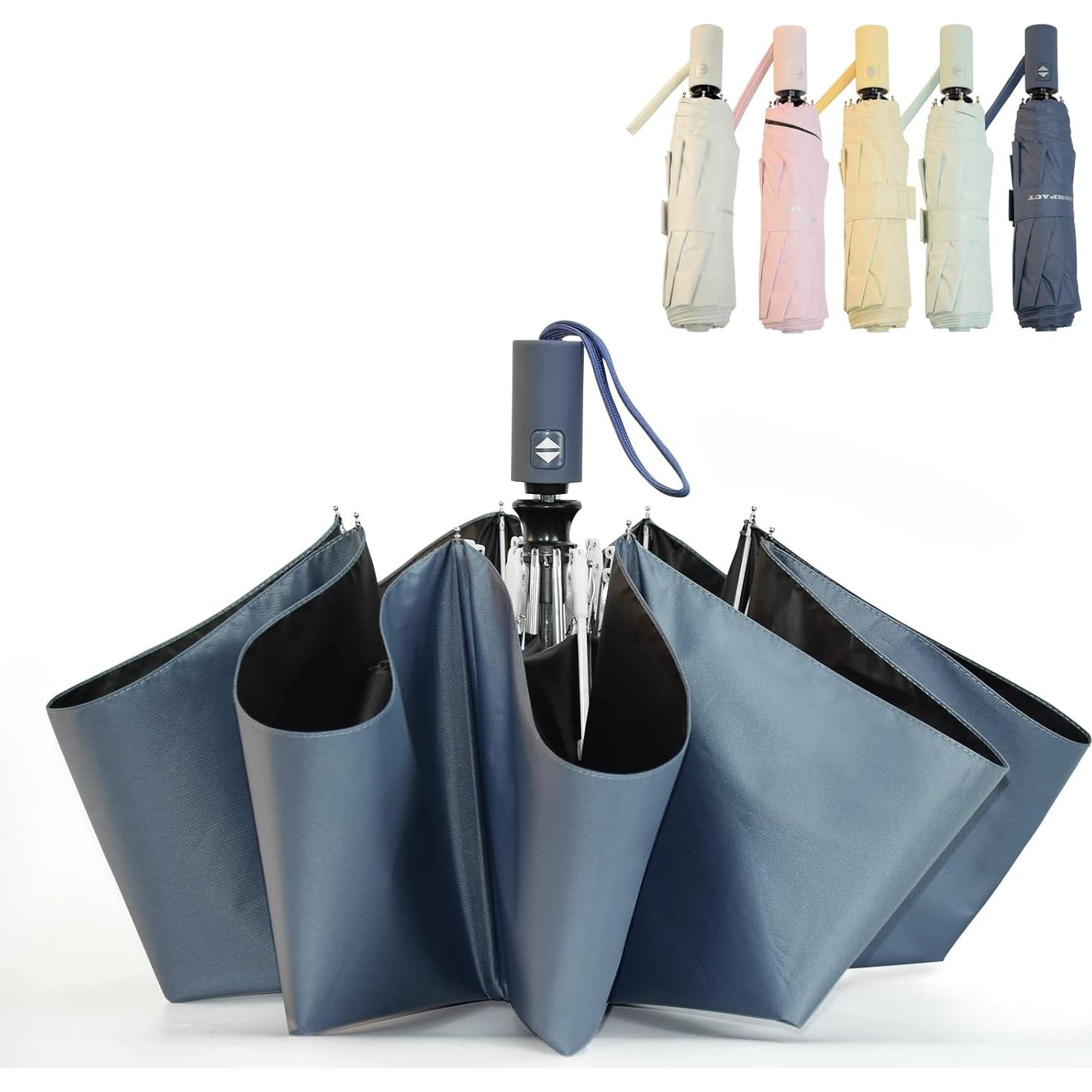 Paraguas Automático Compacto SY COMPACT 96.5 cm Azul