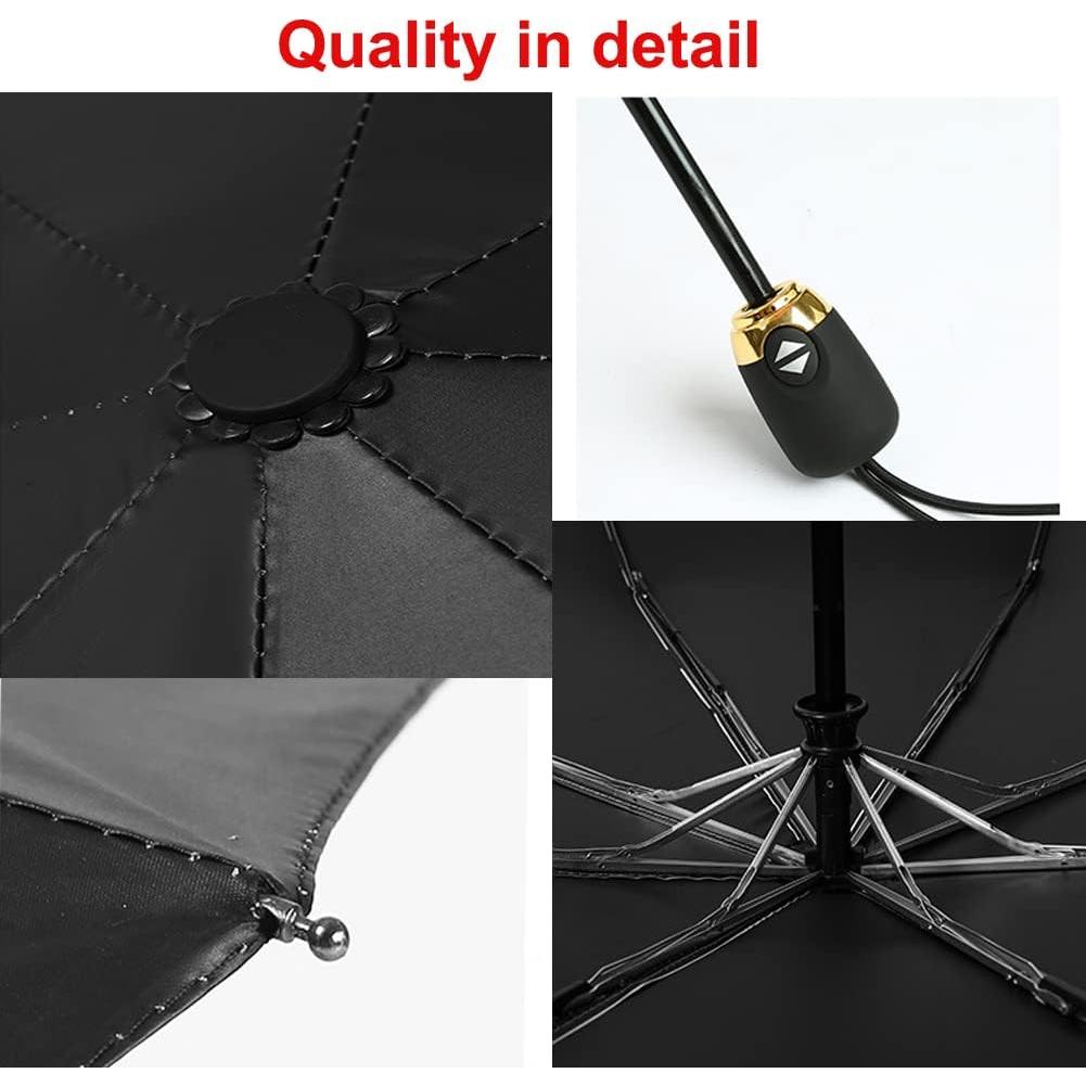 Paraguas de Golf Compacto Finex Mickey Azul Plegable Automático