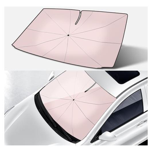 Sombrilla para Parabrisas Rain Cats Rosa Plegable 71x101cm