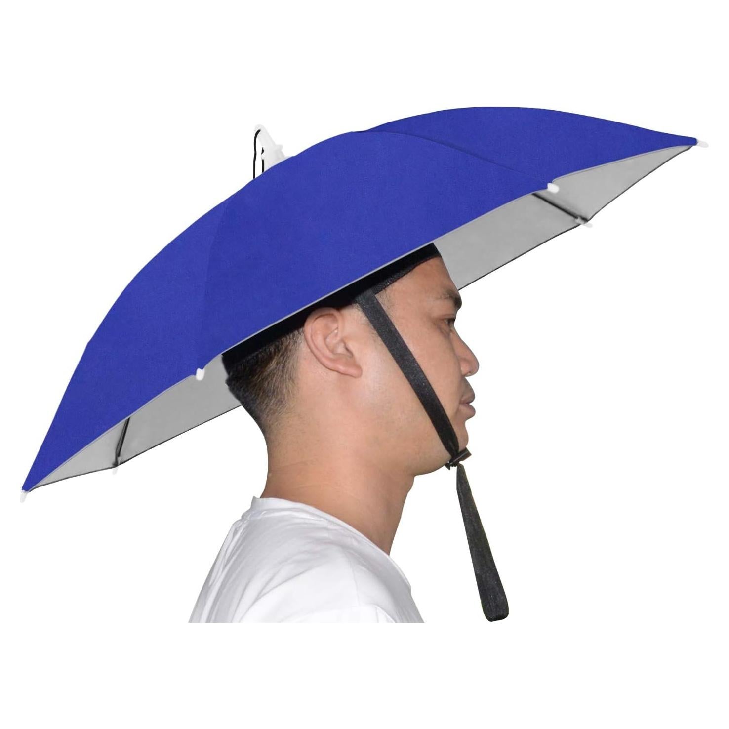 Sombrero Paraguas NEW-Vi Ajustable para Adultos y Niños