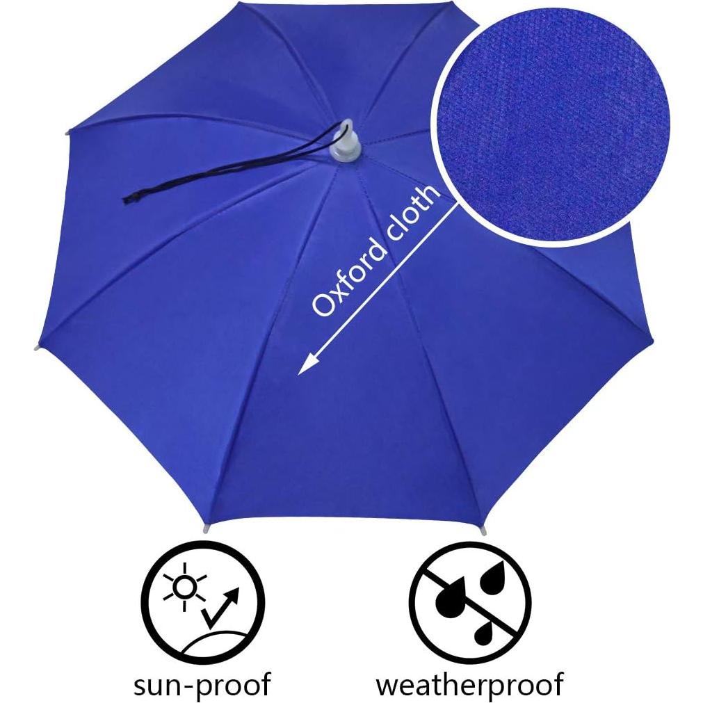 Sombrero Paraguas NEW-Vi Ajustable para Adultos y Niños