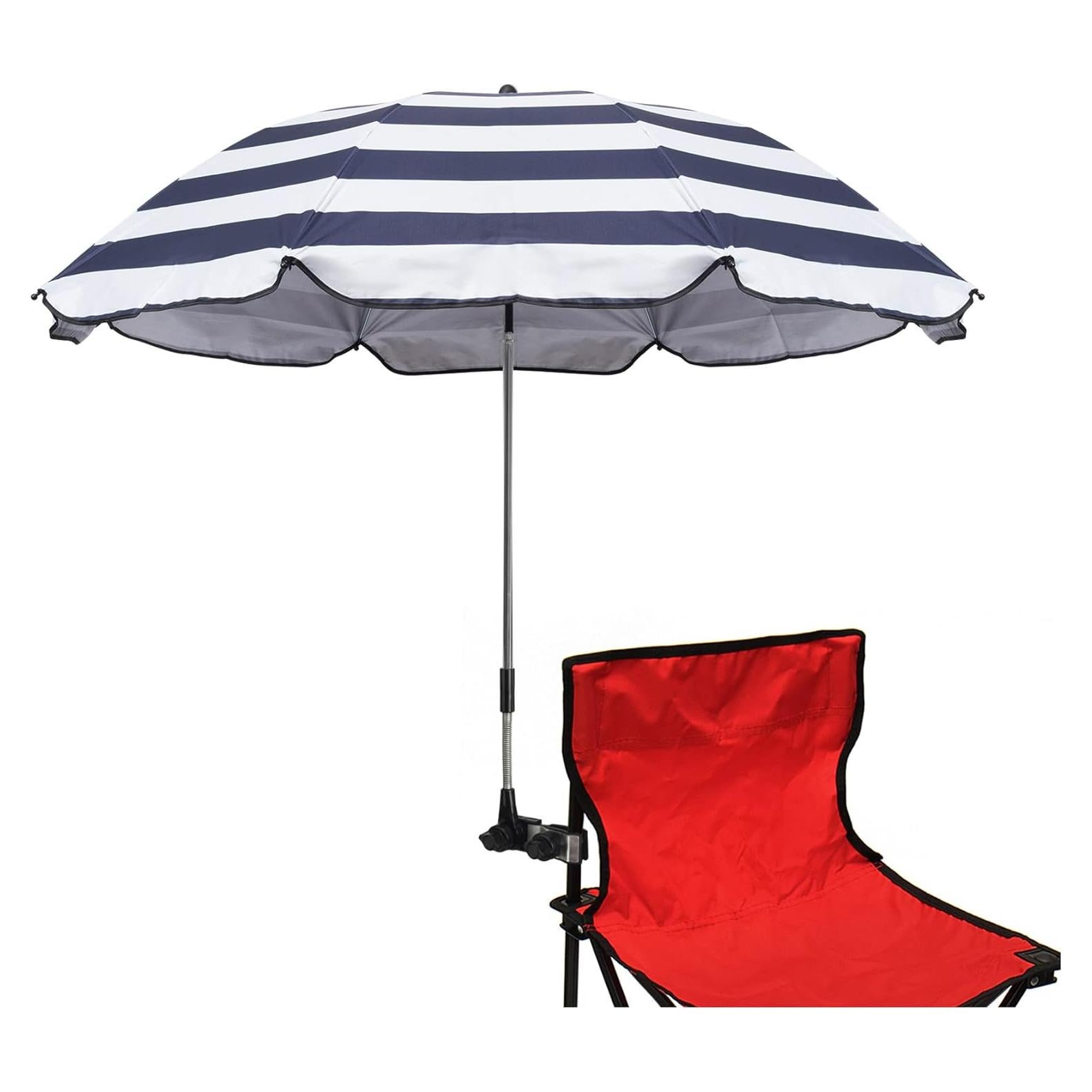 Paraguas de Silla con Abrazadera GRANDMEI 116.84 cm UV 50+