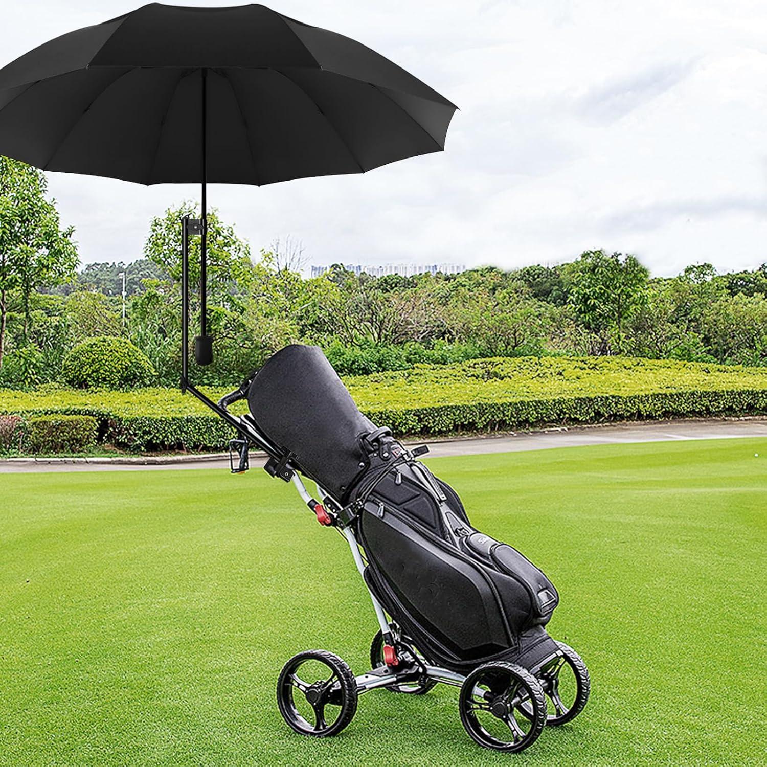 Sombrilla de Patio DUOUPA Ajustable 360° UPF 50+ Negra