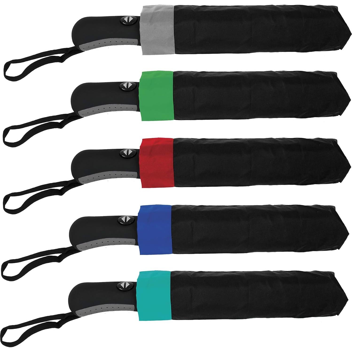 Paraguas Invertido Automático STROMBERGBRAND 116.84 cm Teal/Negro