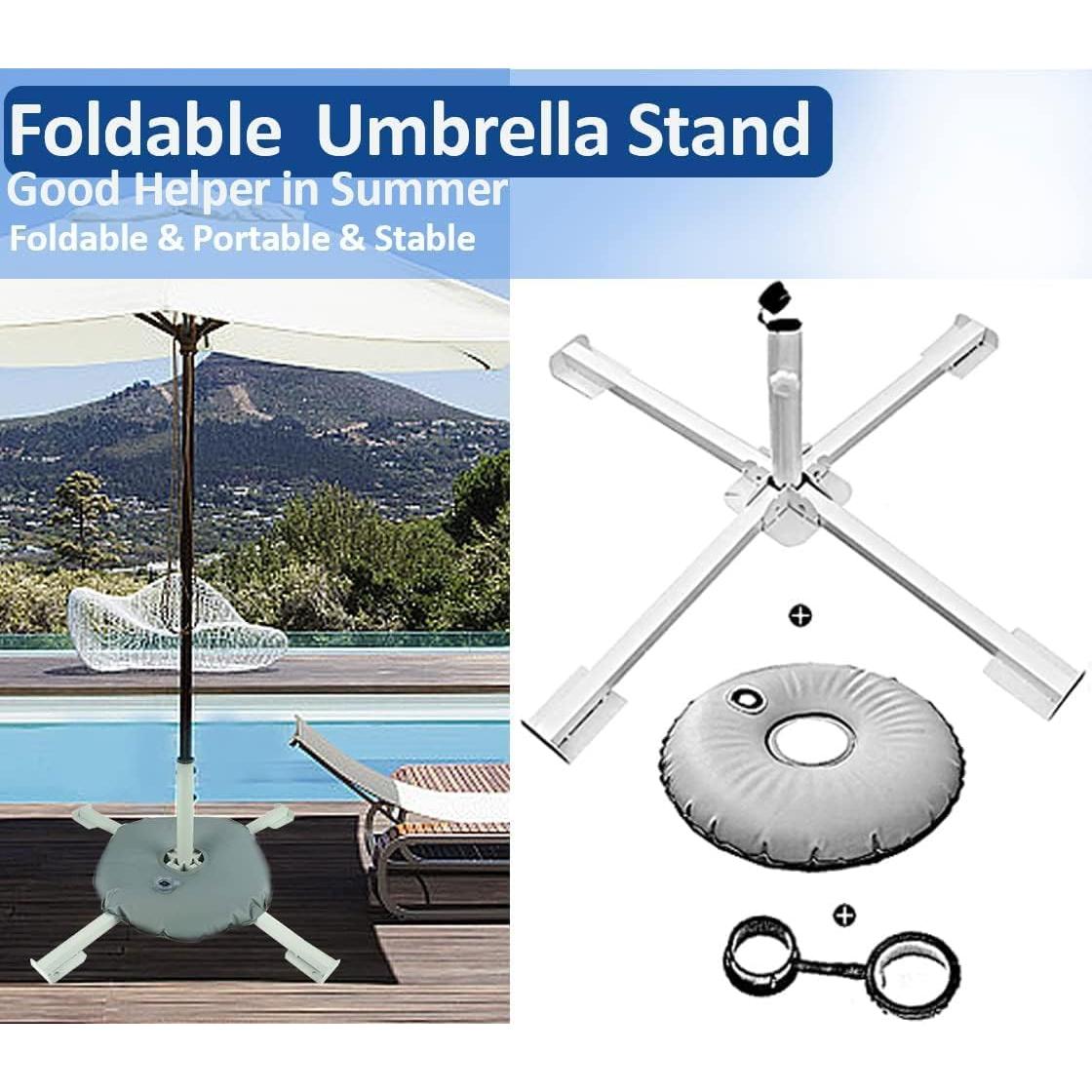 Soporte de Paraguas Plegable MILIMOLI - Base Antideslizante 1.47kg