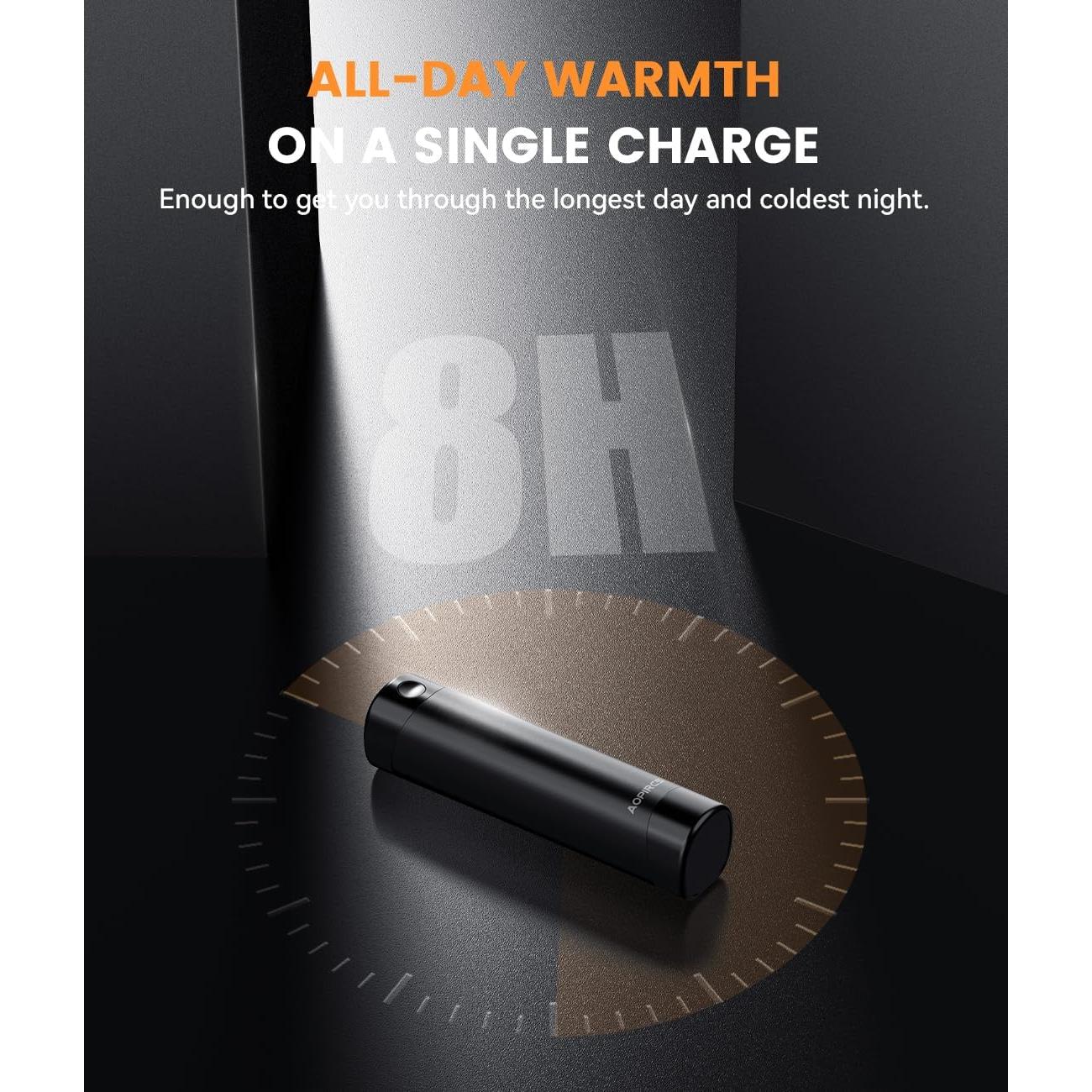 Calentadores de Manos Recargables Aopircs W006 2x5000mAh