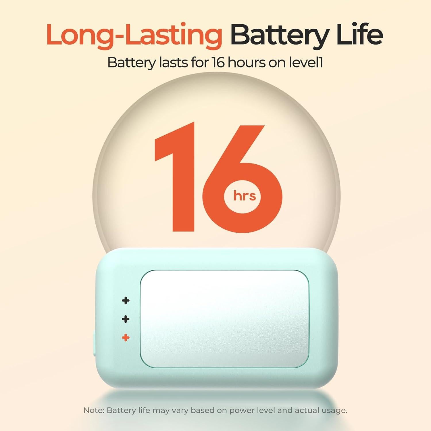 Calentadores de Manos Recargables Hotdot - Paquete de 2, Cian