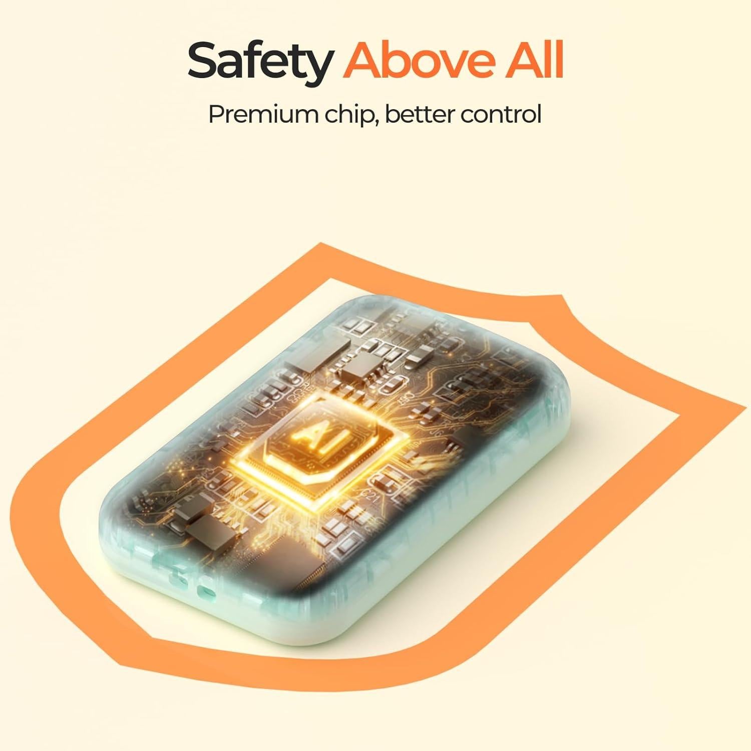 Calentadores de Manos Recargables Hotdot - Paquete de 2, Cian