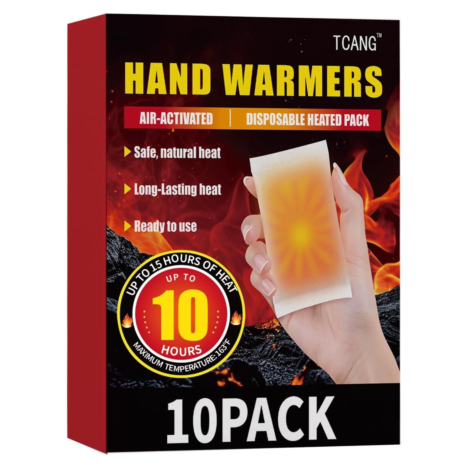 Calentadores Desechables TCANG 10 Horas - 10 Paquetes Naturales