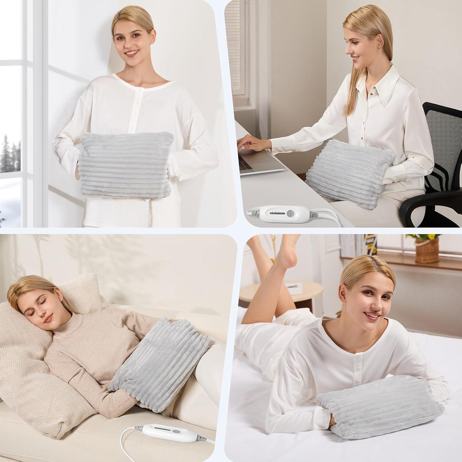 Calentador de Manos Eléctrico SINORIKO Franela Suave 3 Niveles