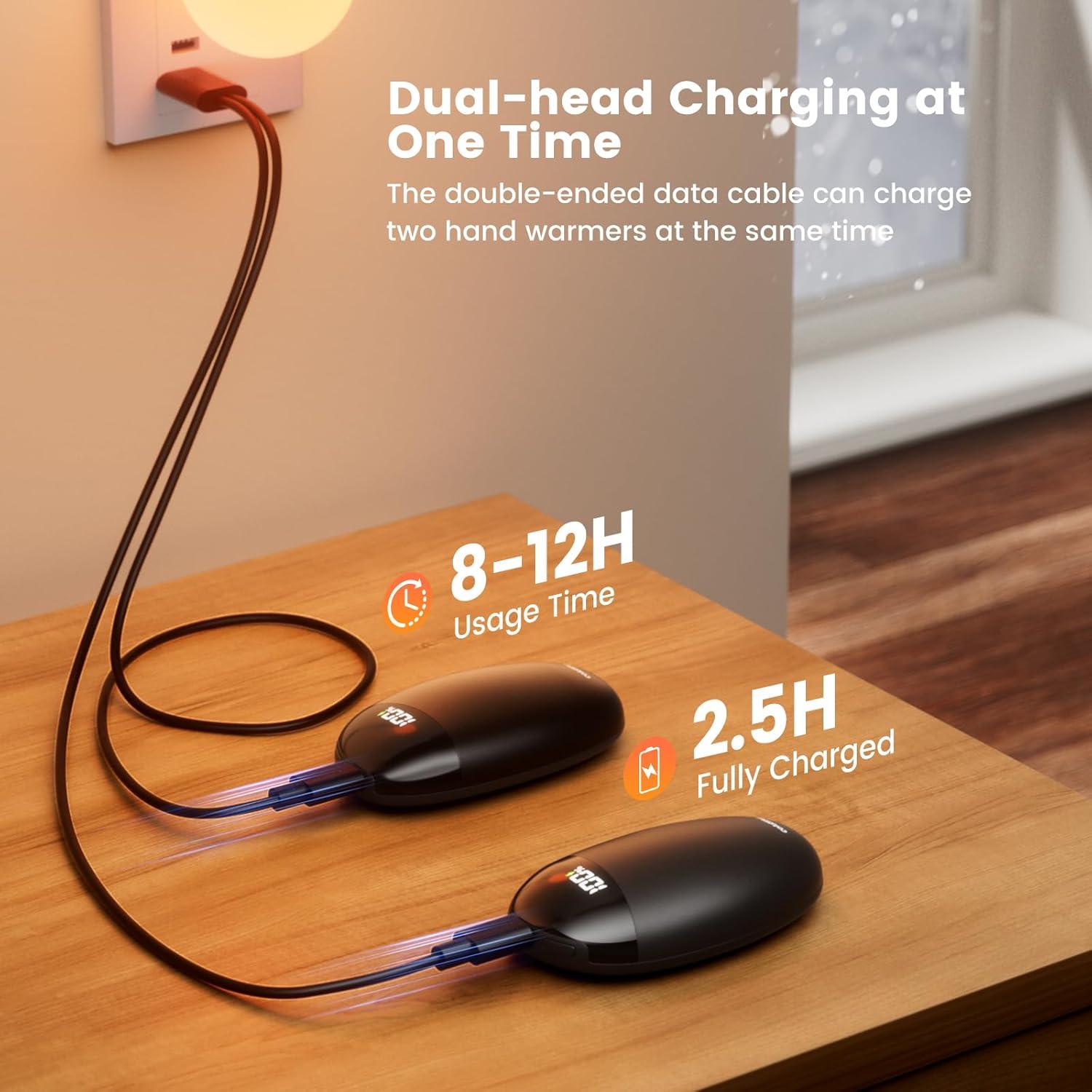 Calentadores de manos recargables coldSky YHW-01 2 en 1