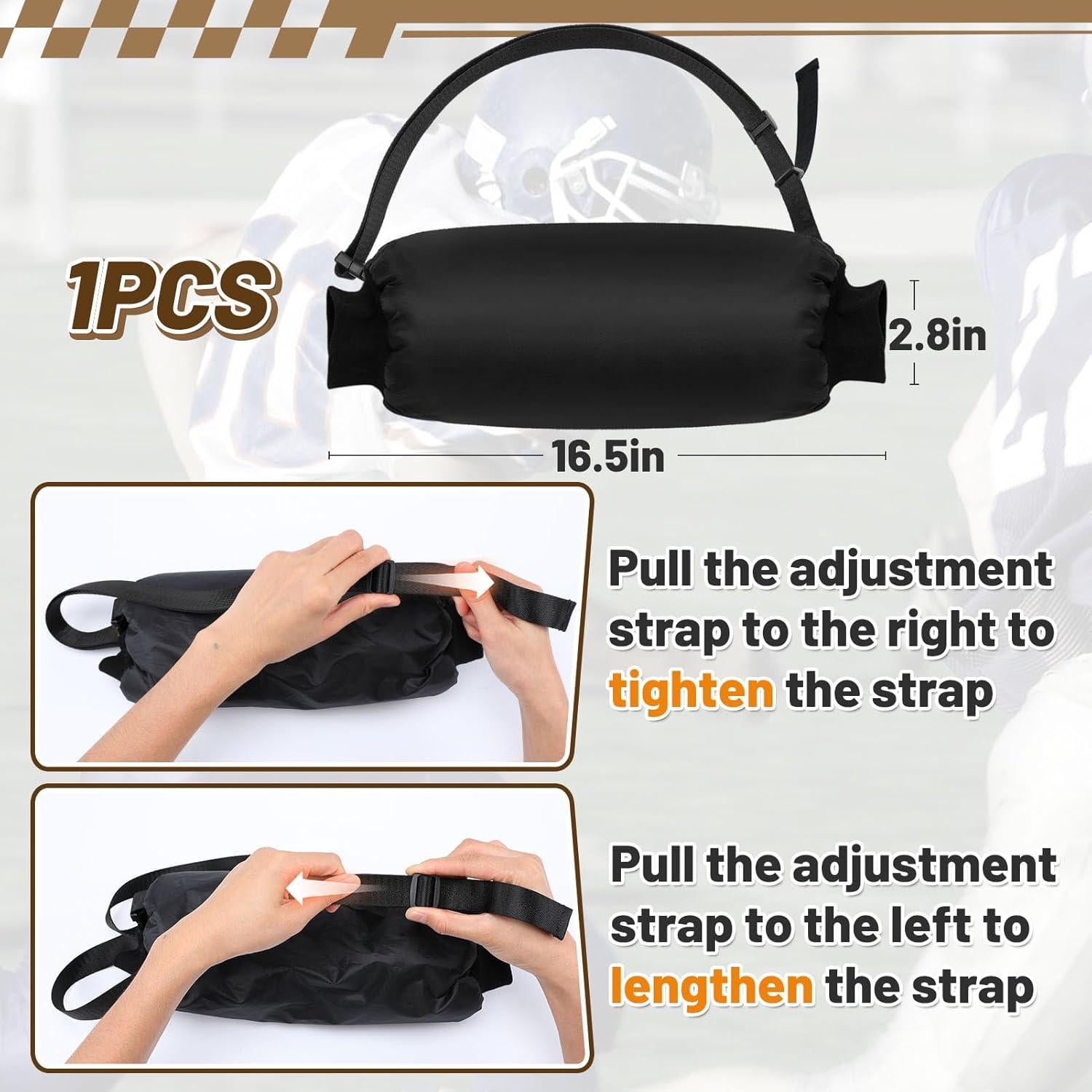 Bolsa Calentadora de Manos Biubee - Muff Negro Reutilizable