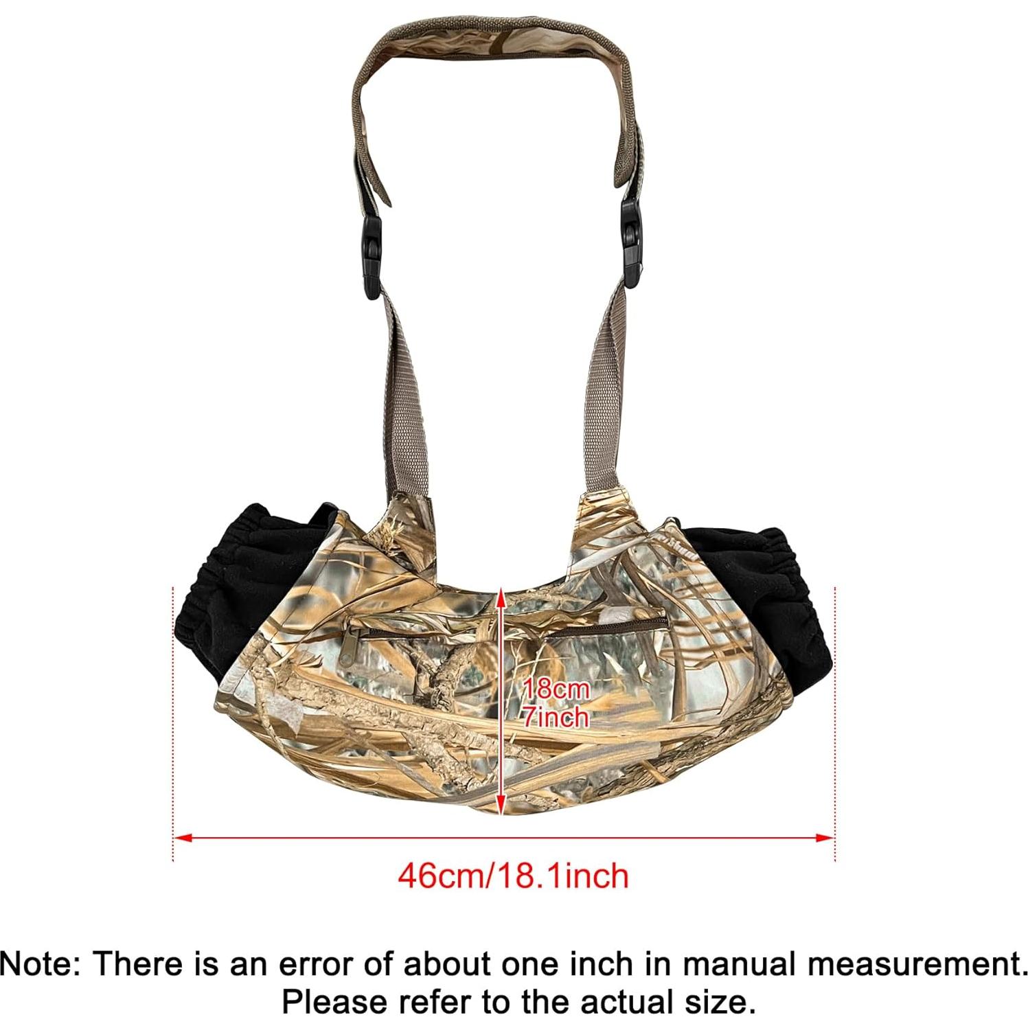 Calentador de Manos MDSTOP MDS0032 Camuflaje Franela 150 cm