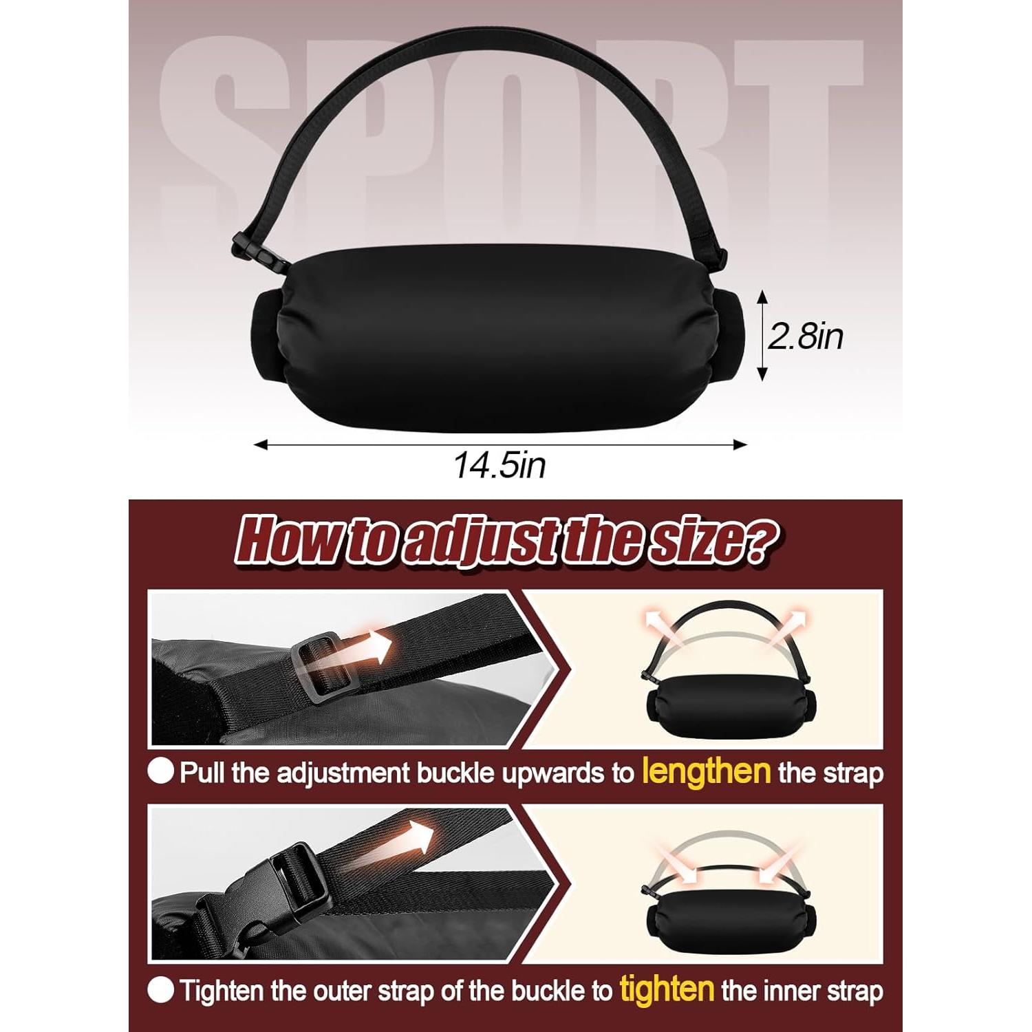 Bolsa Calentadora de Manos Biubee para Fútbol - Negro