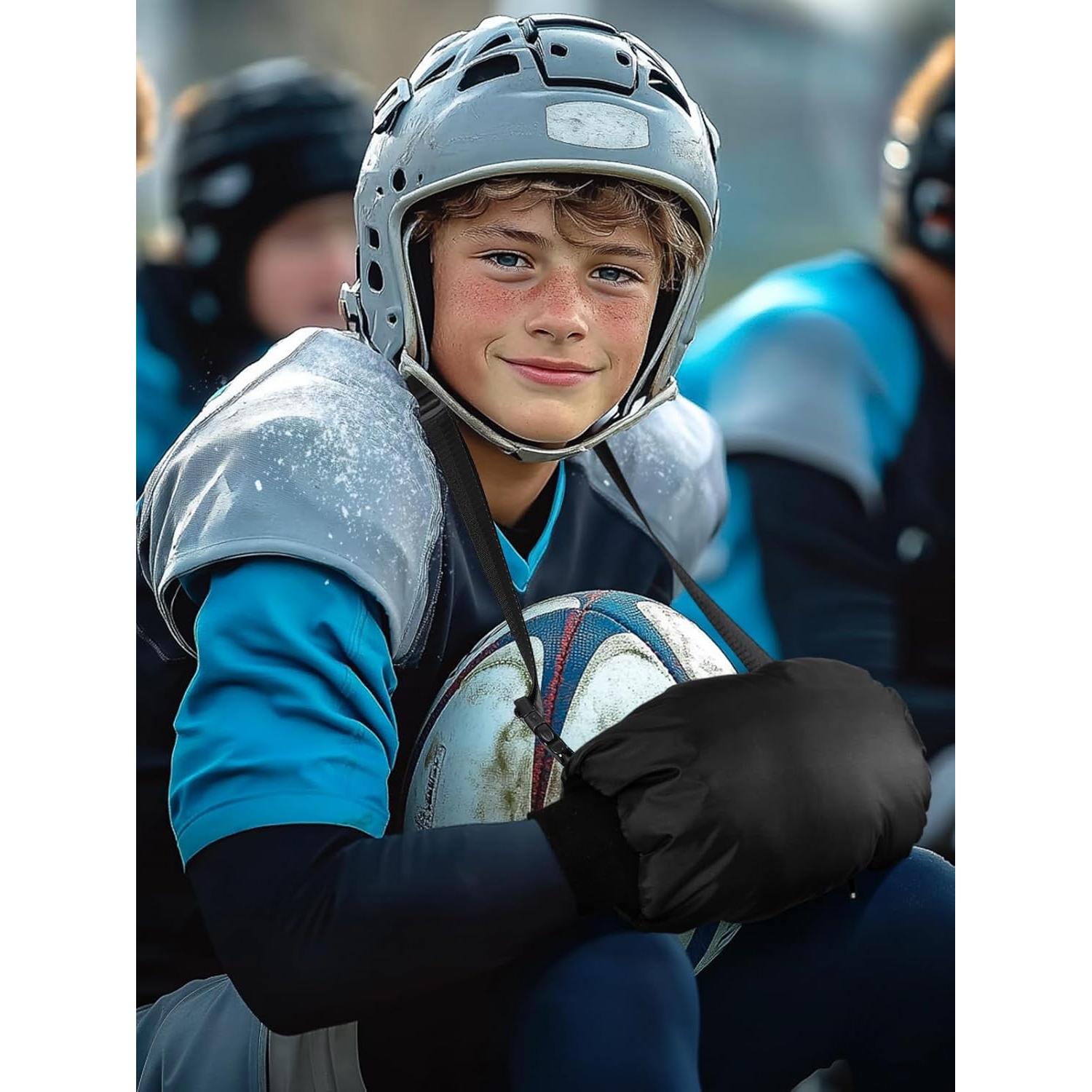 Bolsa Calentadora de Manos Biubee para Fútbol - Negro