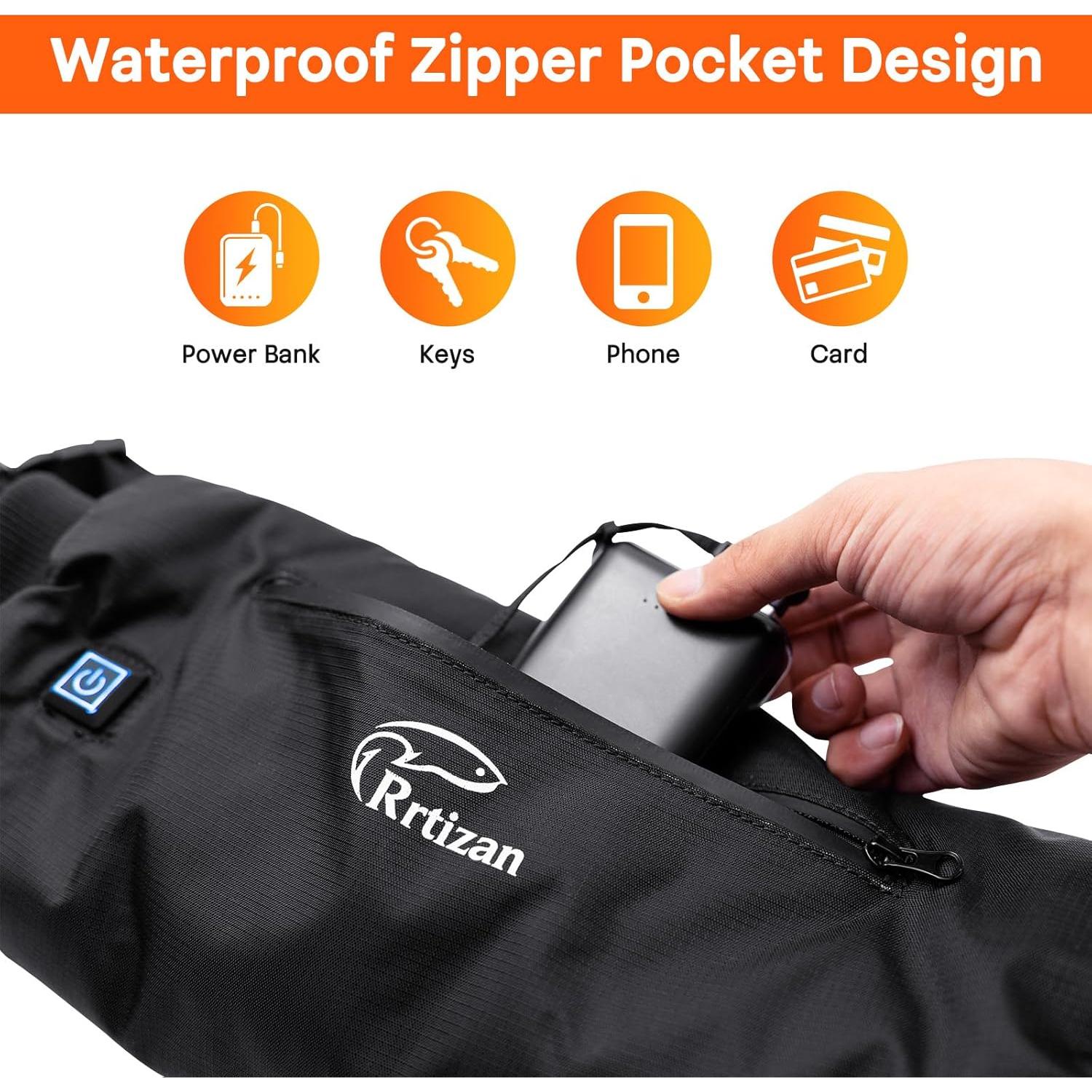 Bolsa Calentadora de Manos Rrtizan H7 10000mAh Impermeable