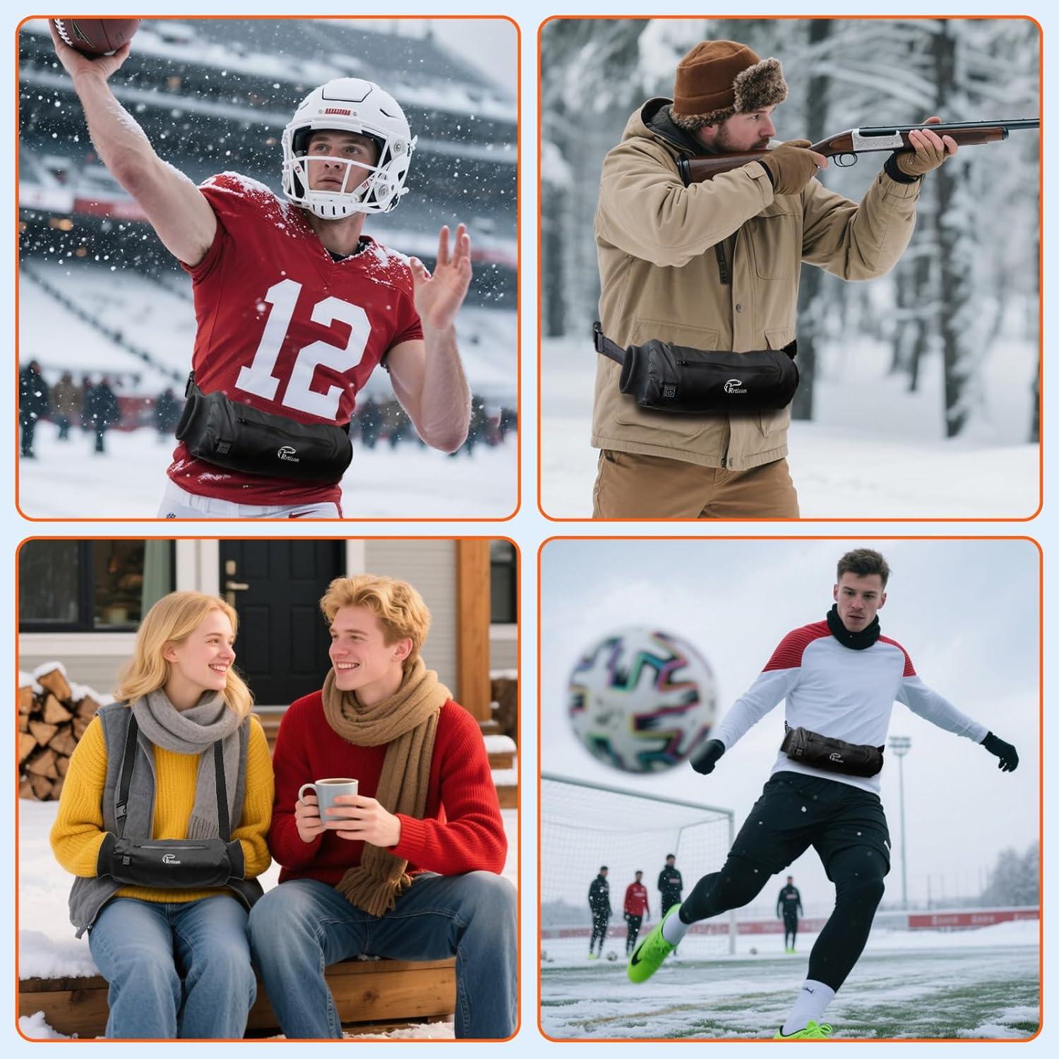 Bolsa Calentadora de Manos Rrtizan H7 10000mAh Impermeable