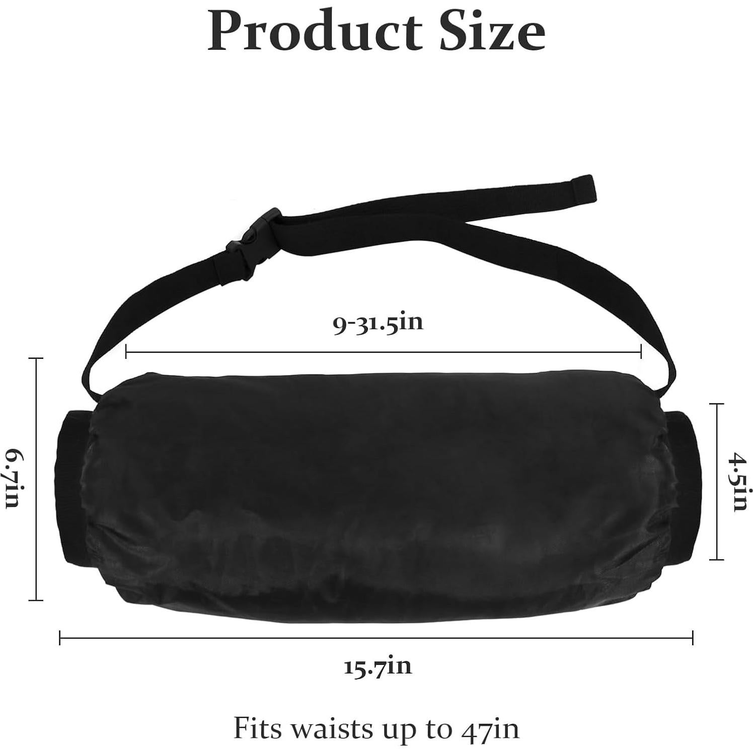 Bolsa Calentadora de Manos VICAMB Negra Reutilizable 39.9 cm