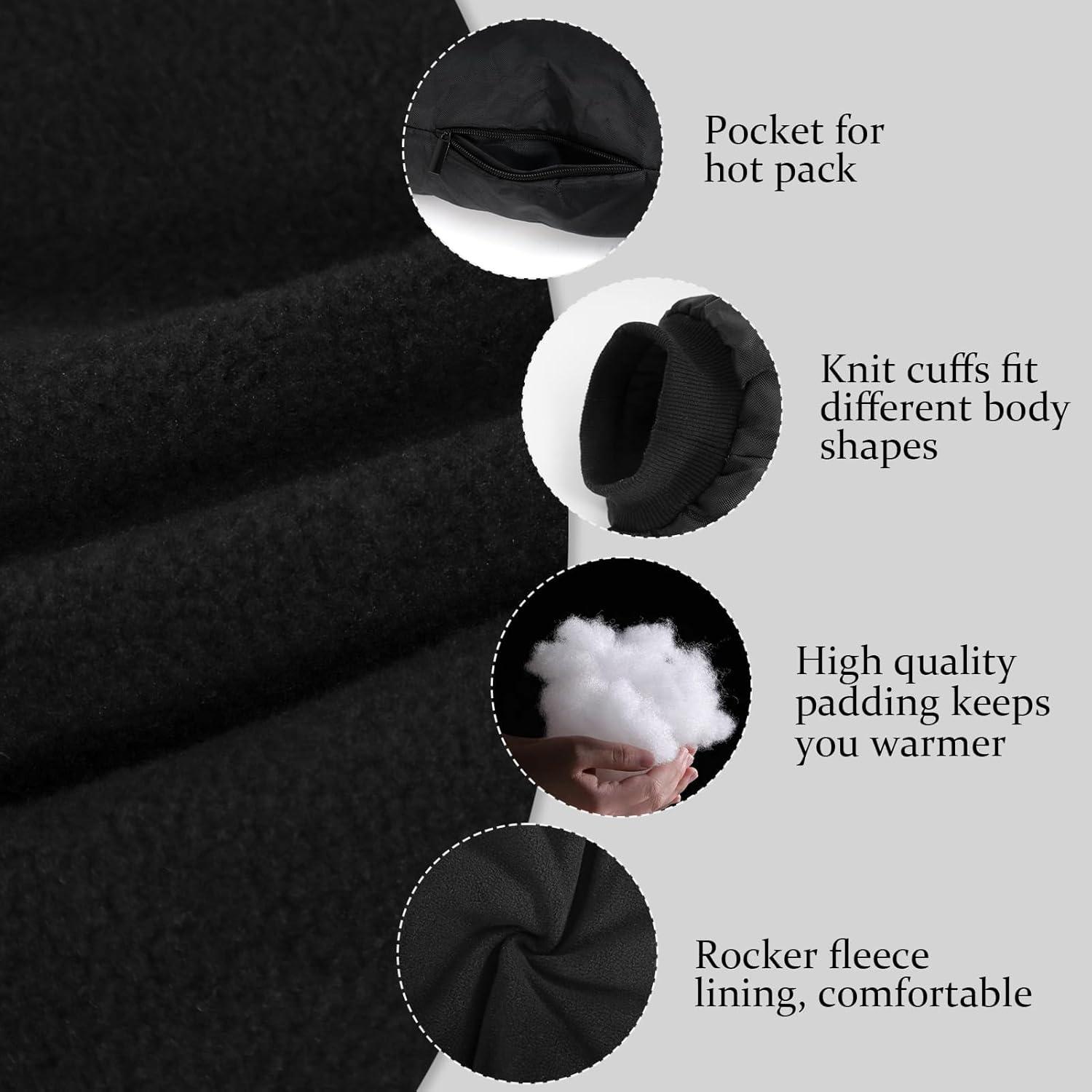 Bolsa Calentadora de Manos VICAMB Negra Reutilizable 39.9 cm